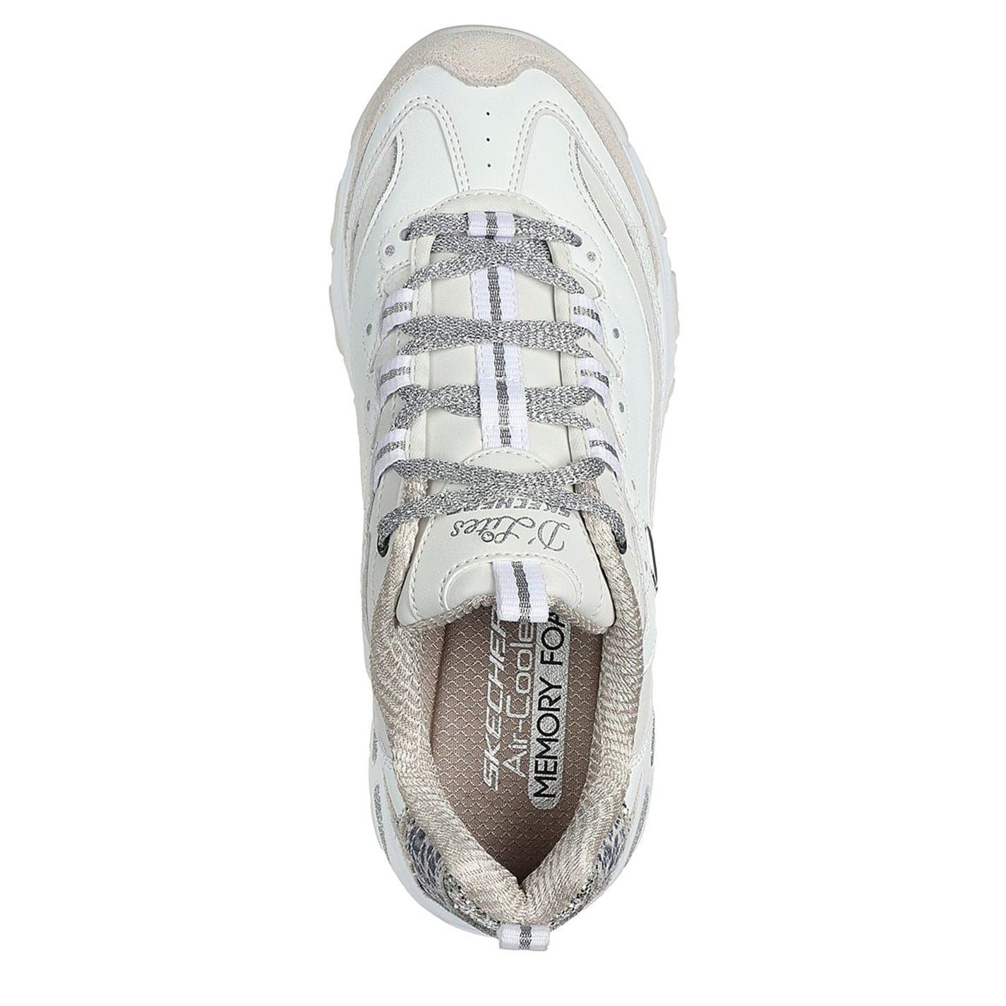 Skechers D'Lites Lace Up Chunky Trainers