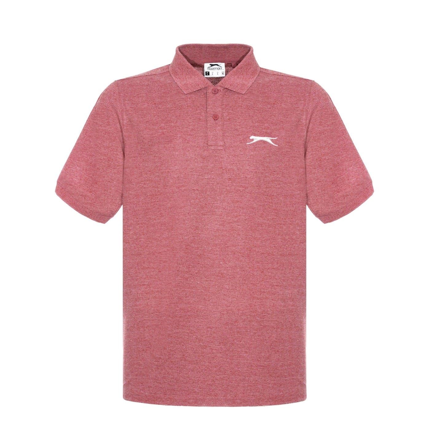 Slazenger Mens Plain Polo Shirt