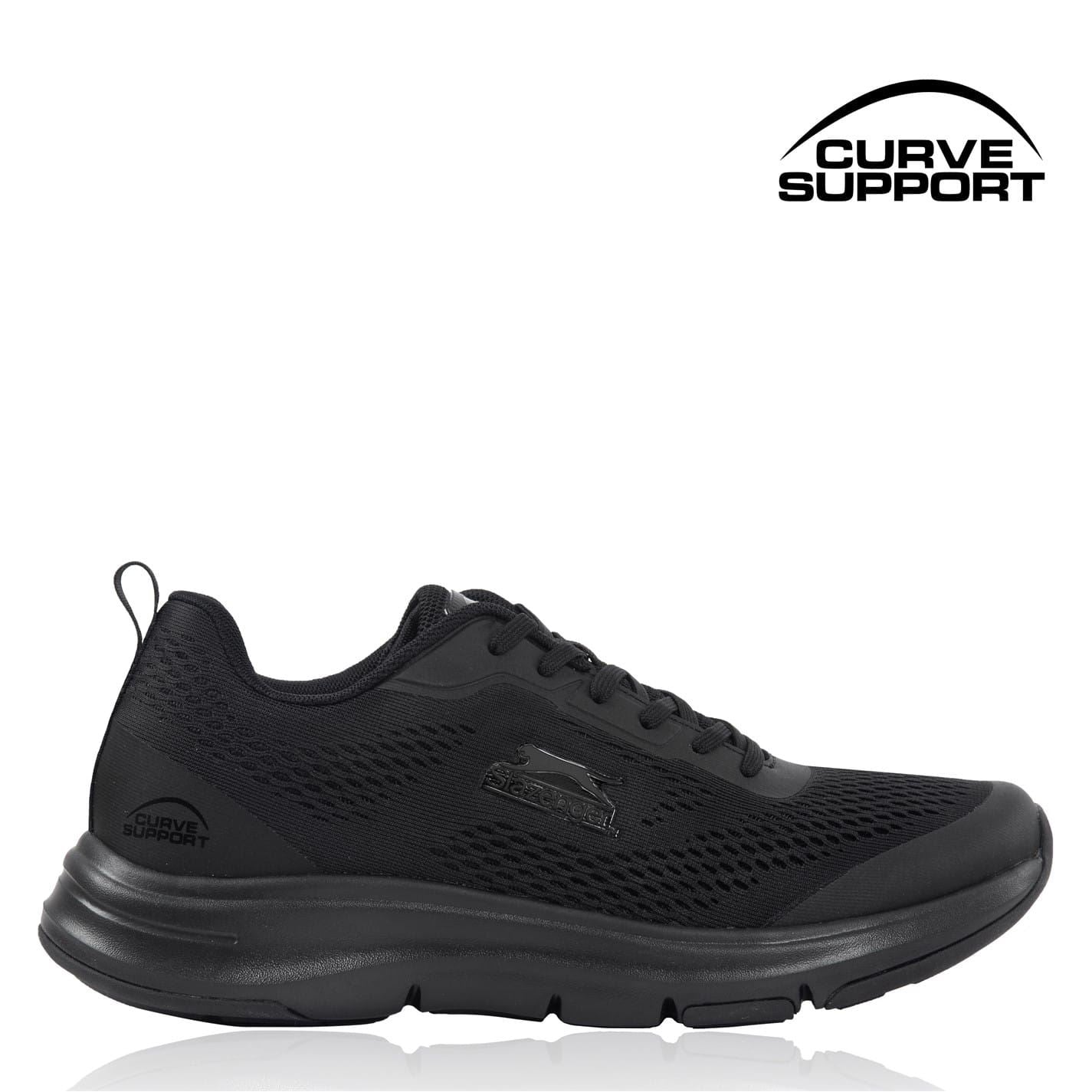 Slazenger Mens Curve Support E Mesh Trainer