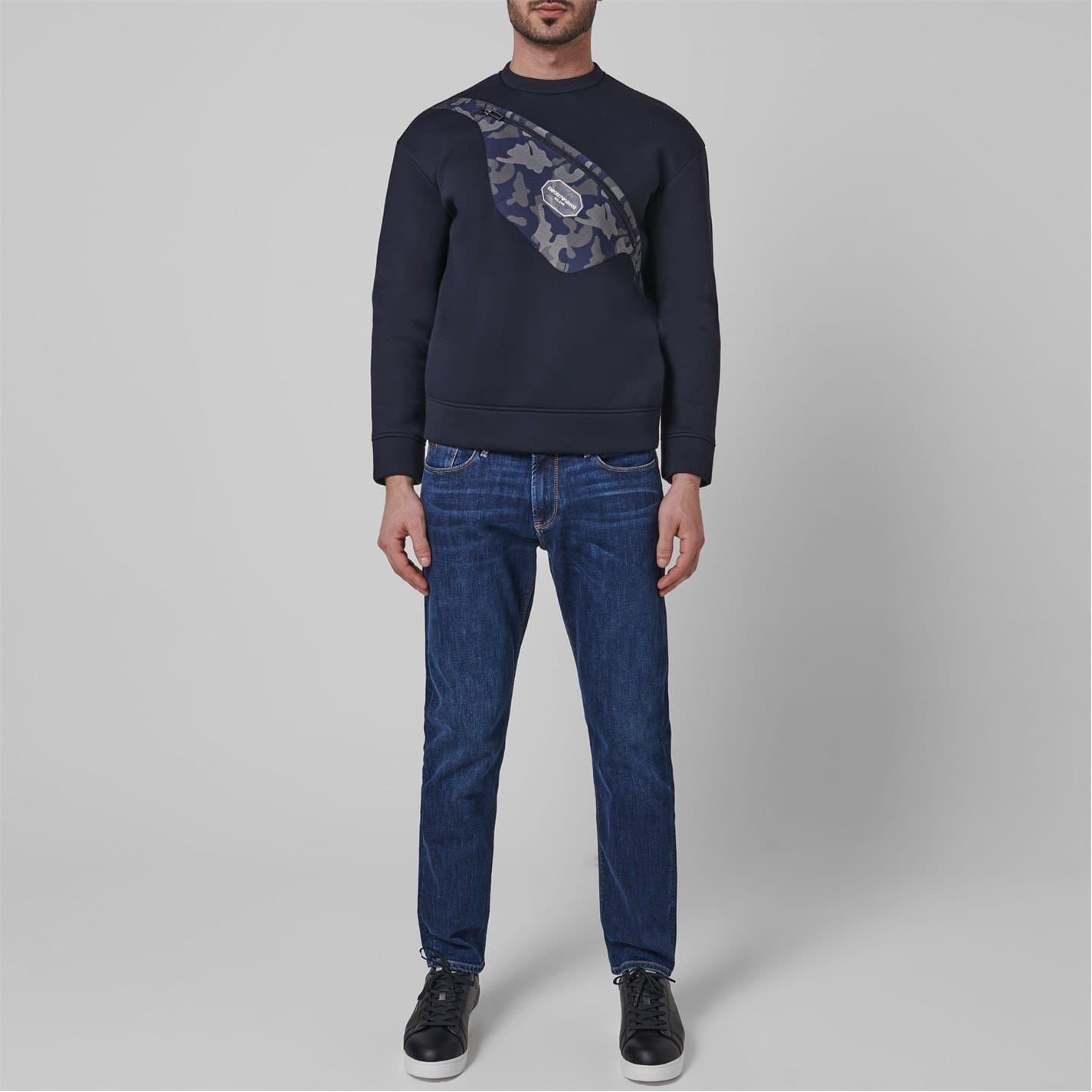 Emporio Armani EA7 Mens Slim Fit J06 Jeans