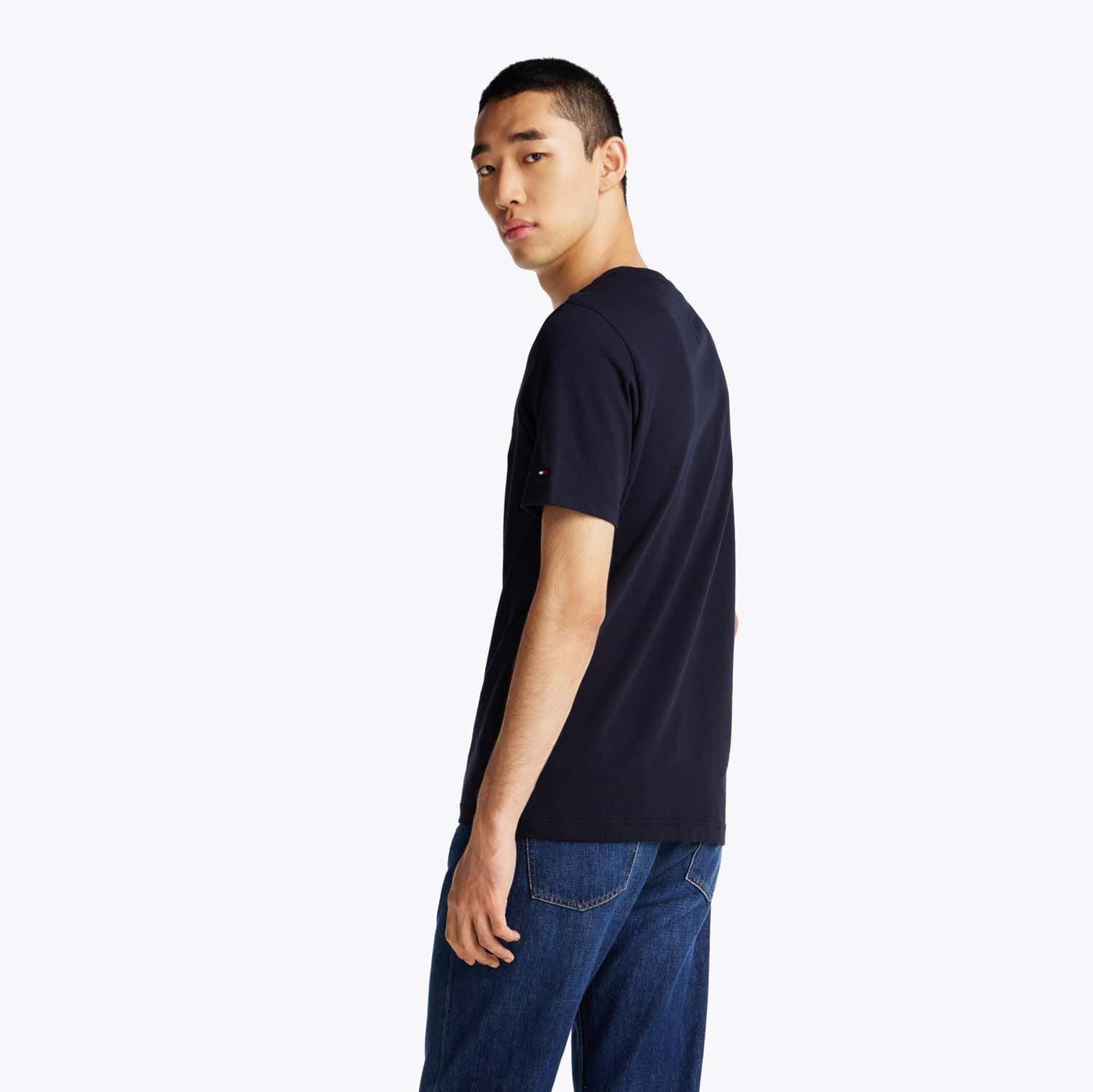 Tommy Hilfiger Crest Logo Embroidery T-Shirt