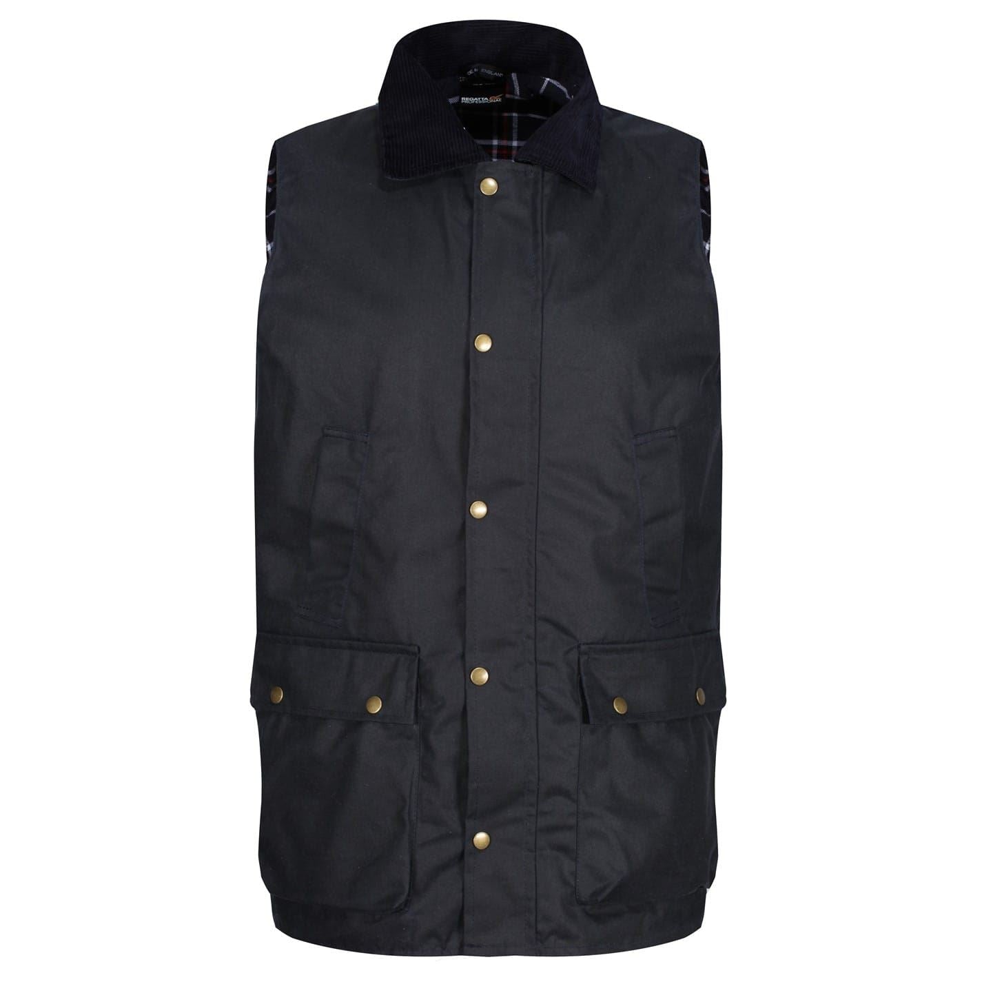 Regatta Banbury Double Flap Pocket Wax Gilet