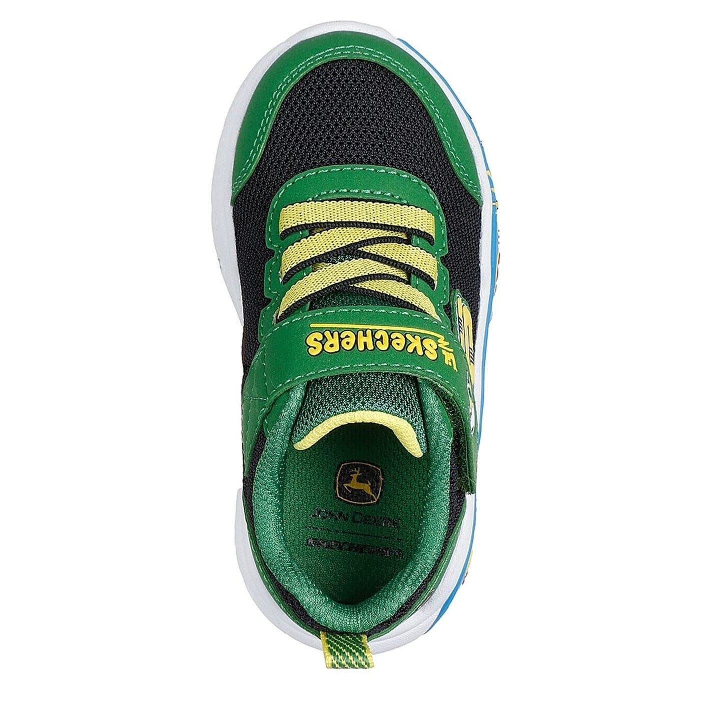 Skechers John Deere Graphic Print Lace-Up Low Top Sneakers