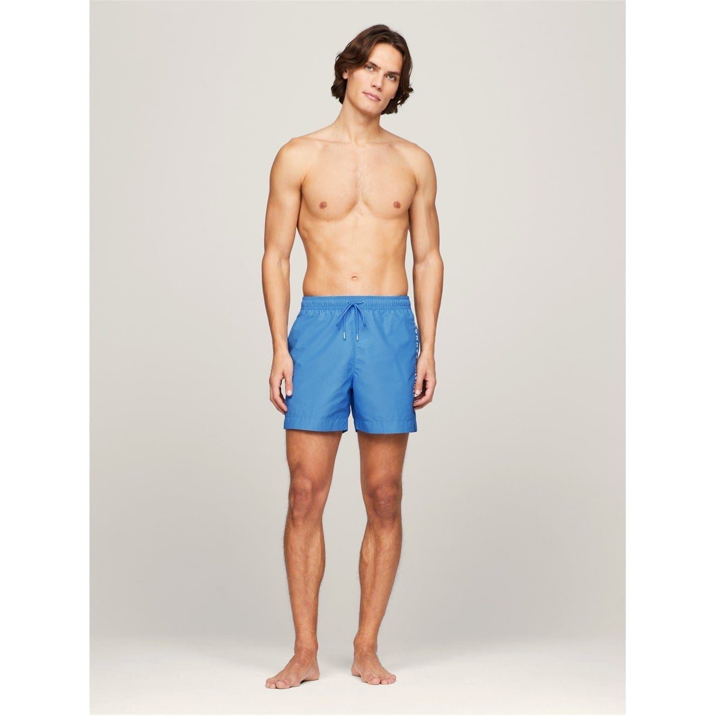 Tommy Hilfiger Regular Fit Swim Short with Drawstring