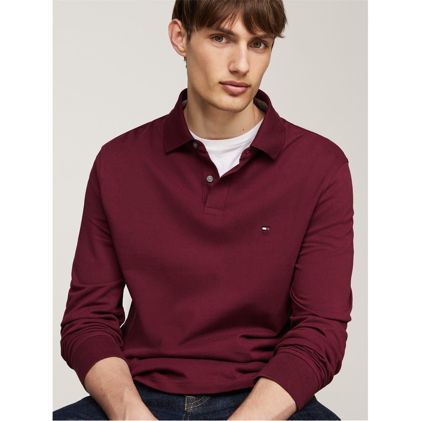 Tommy Hilfiger Long Sleeve Polo Shirt