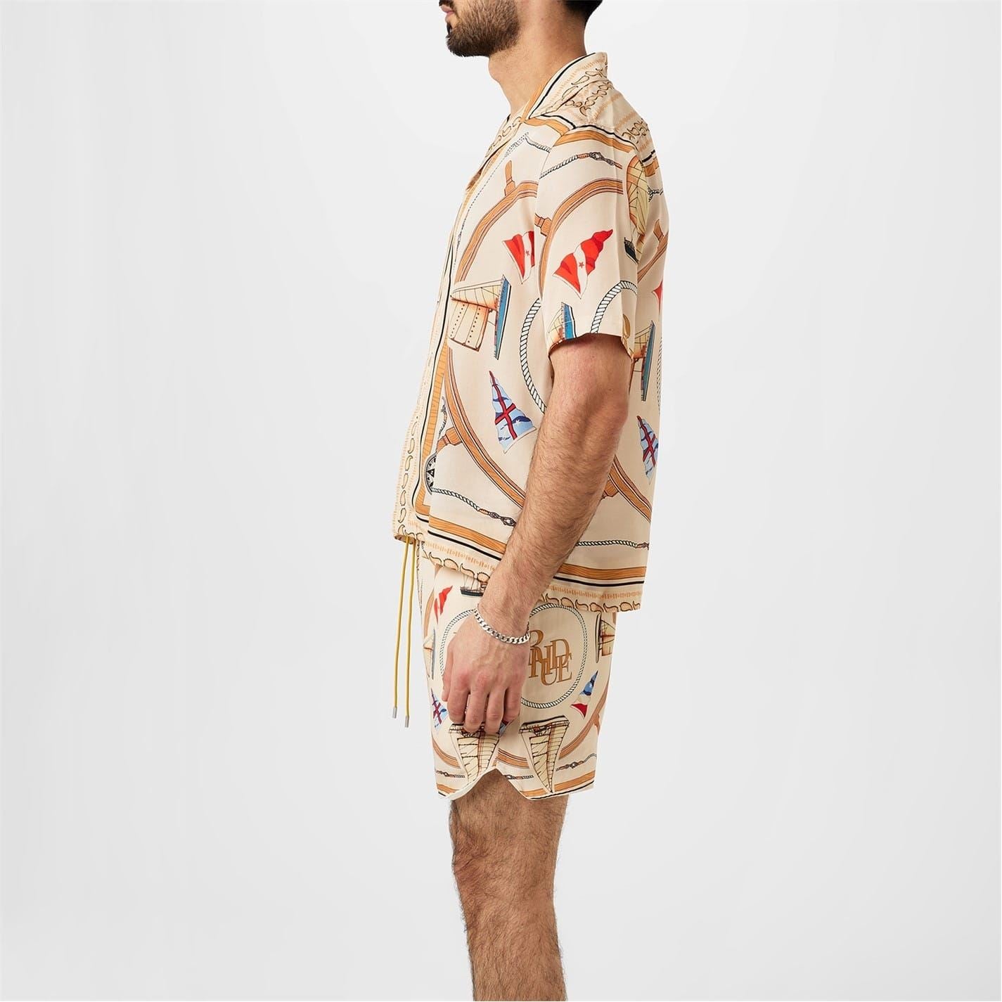 Rhude Nautical Silk Shirt