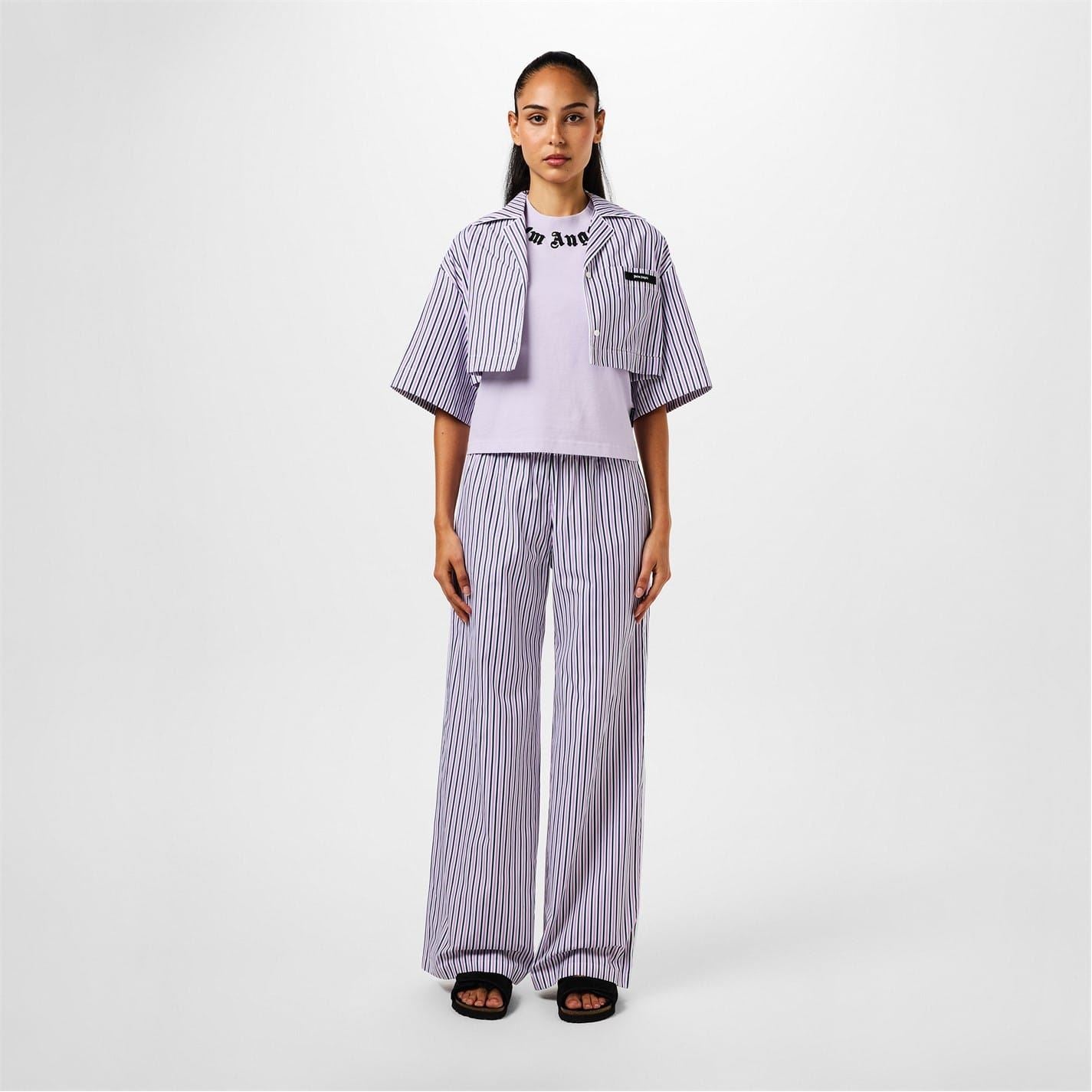 Palm Angels Striped Trousers