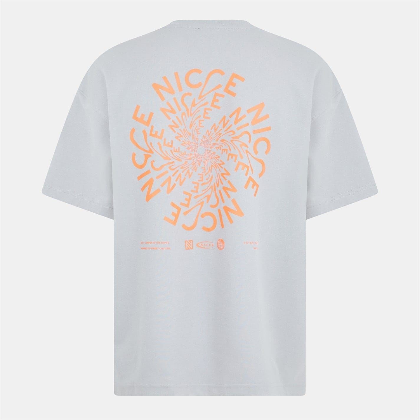 Nicce Regular Fit Lettering Crew Neck T-Shirt