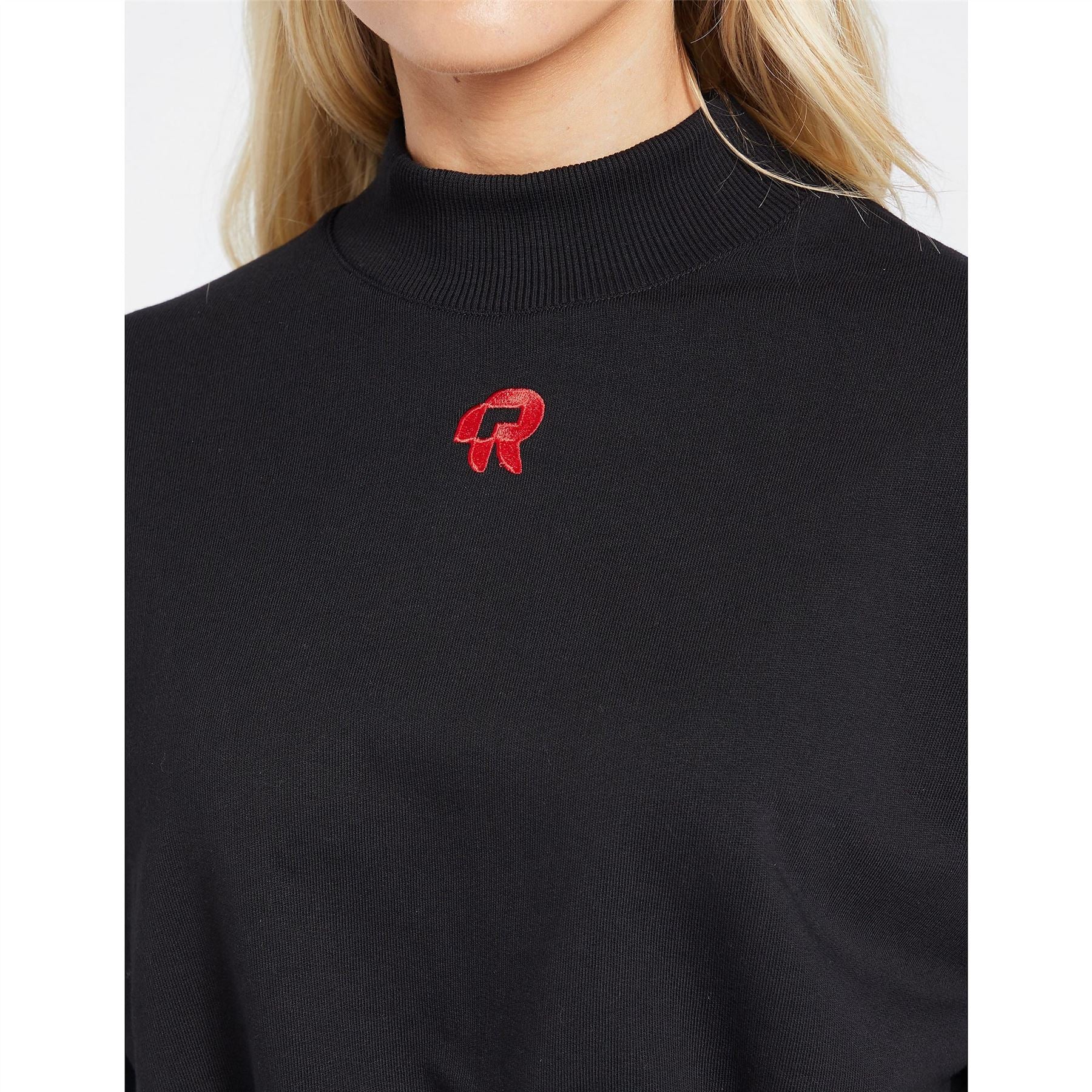 Red Run Womens Inky Cropped Sweatshirt
