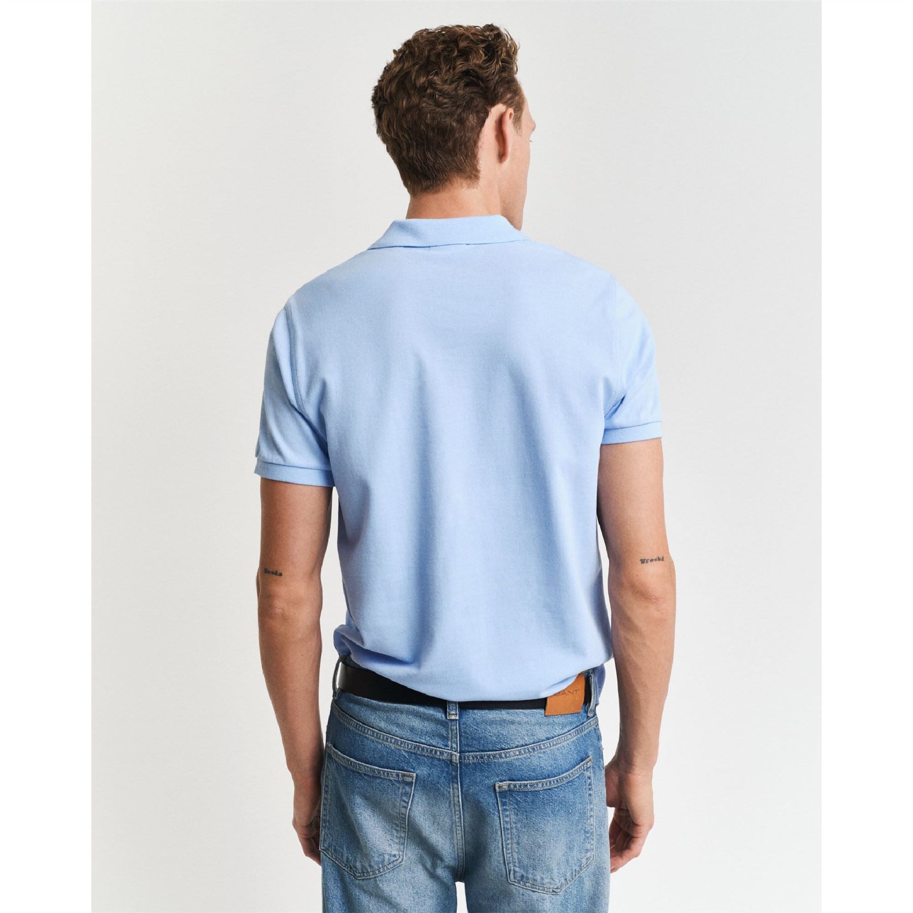 Gant Regular-Fit Shield Short Sleeve Polo Shirt