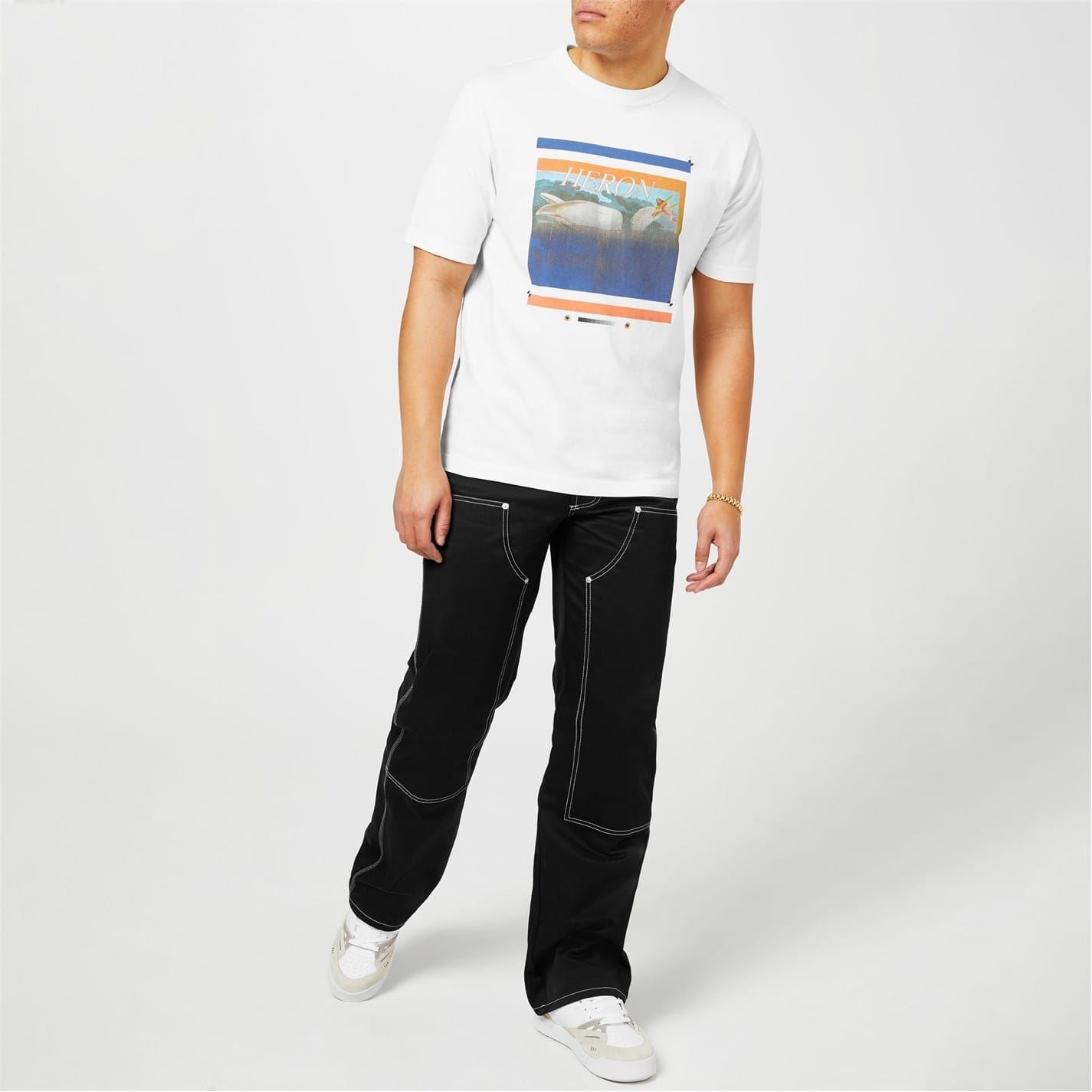 Heron Preston Misprinted Graphic T-Shirt