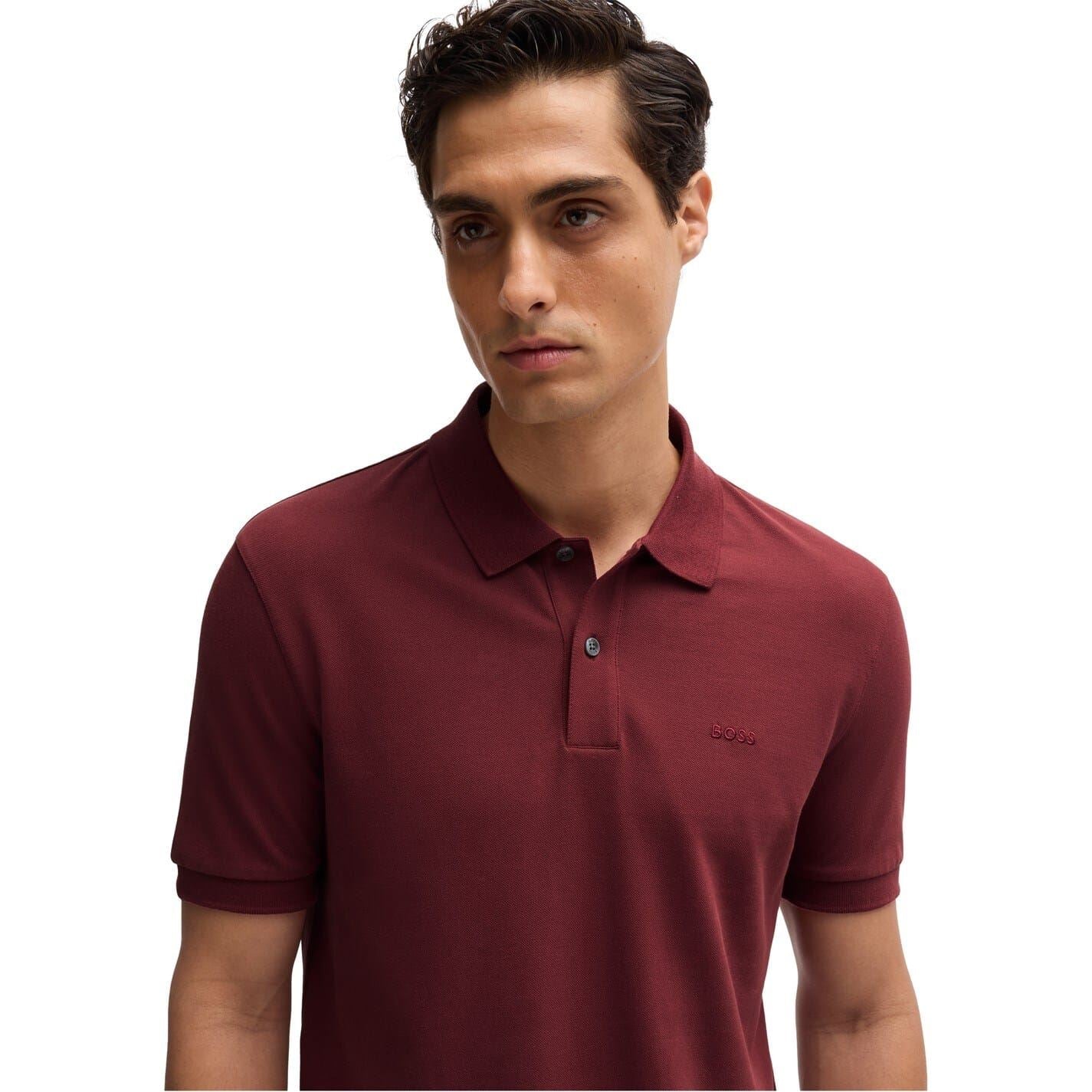 Boss Hbb Pallas Polo Iconic Logo Embroidered Shirt