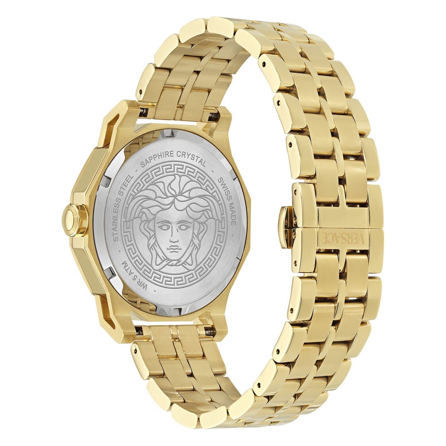 Versace Medusa Deco Analogue Steel Bracelet Watch