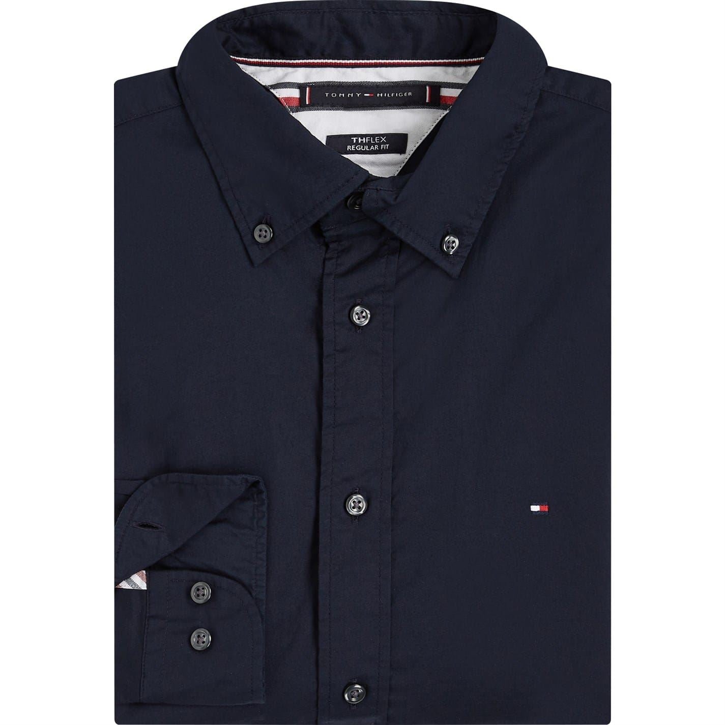 Tommy Hilfiger Flex Long Sleeve Poplin Shirt