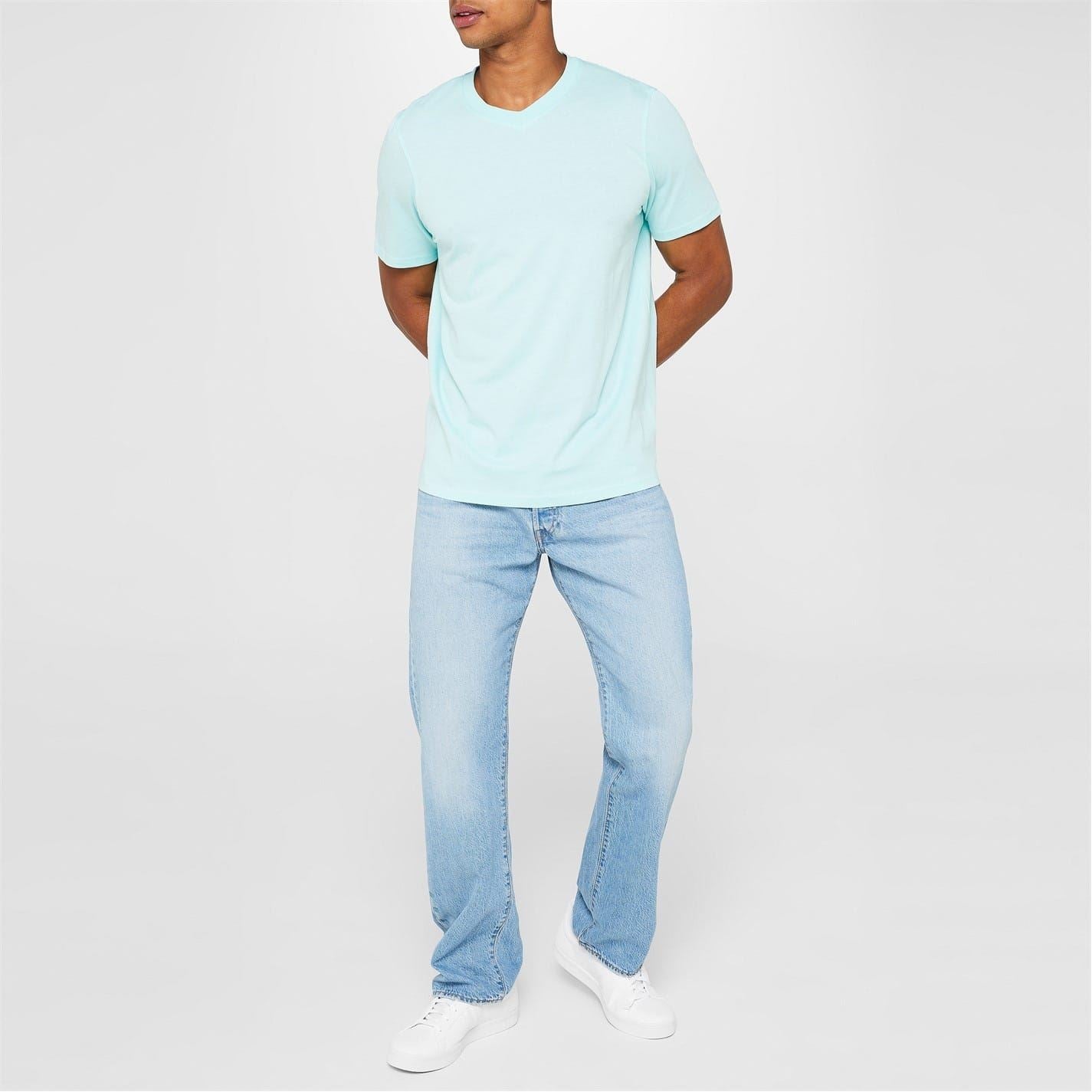 Donnay Mens Three Pack V Neck T-Shirt