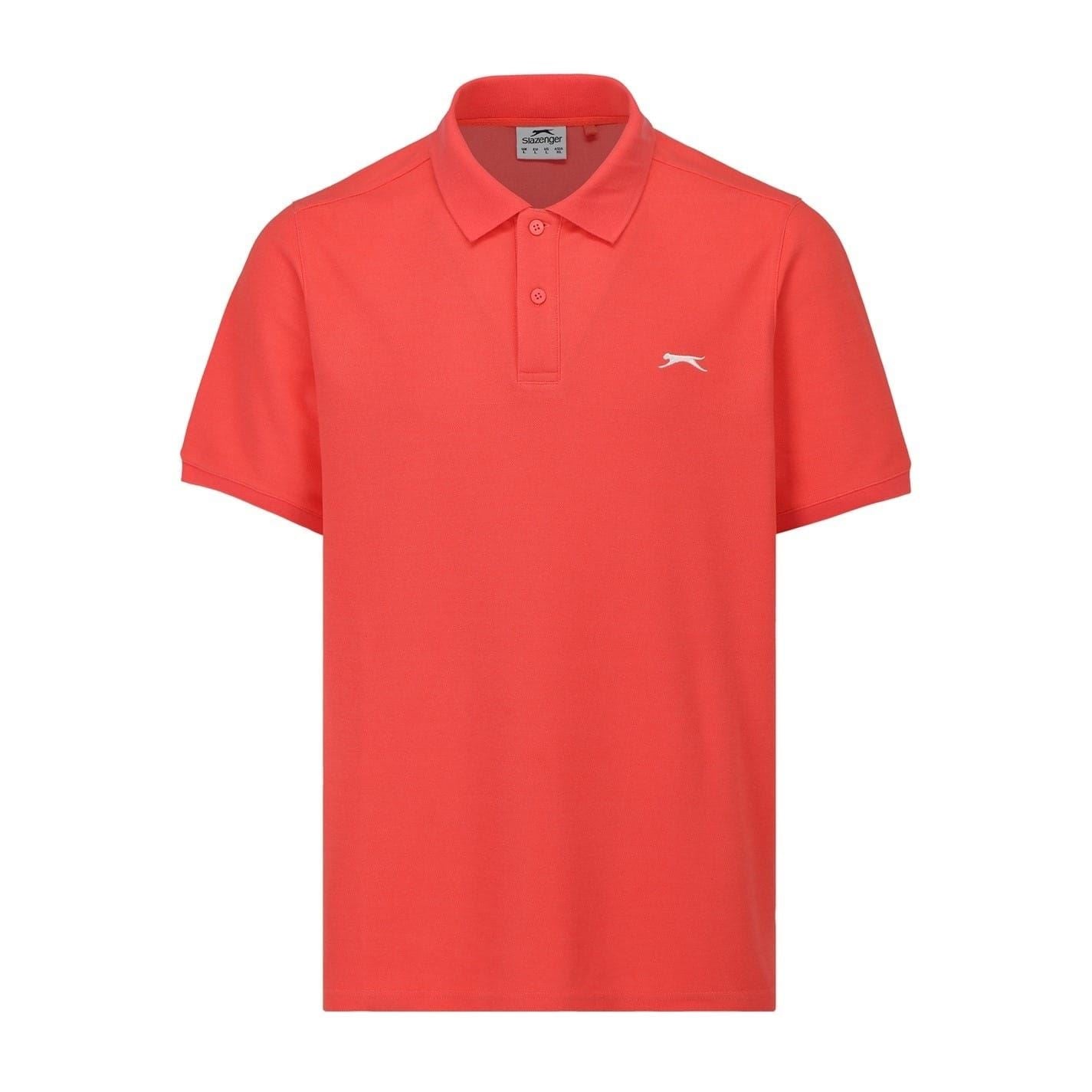 Slazenger Mens Plain Polo Shirt