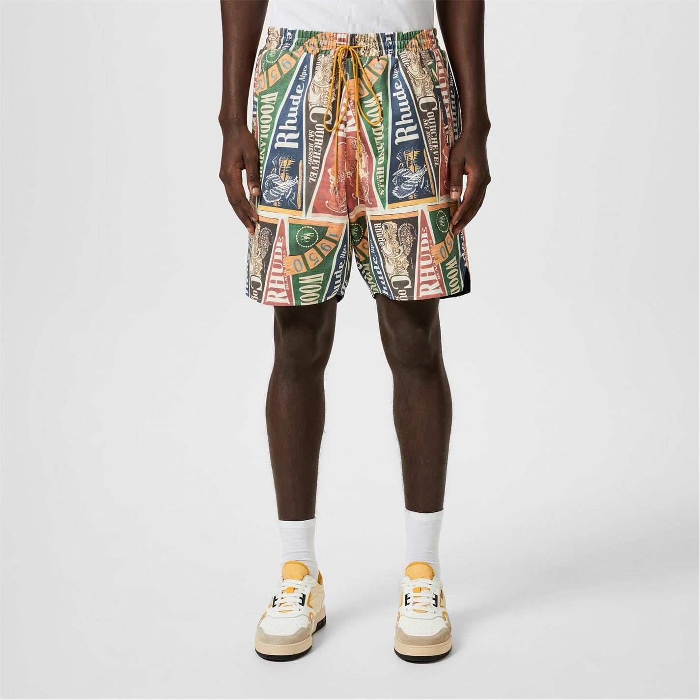 Rhude College Shorts