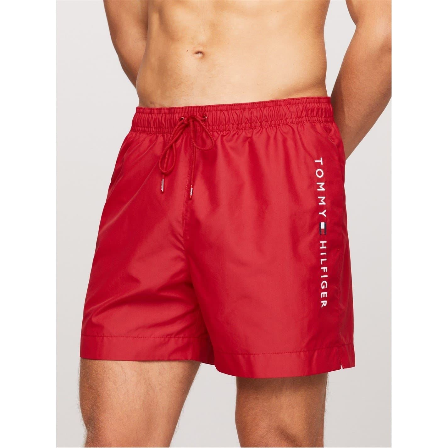 Tommy Hilfiger Regular Fit Swim Short with Drawstring