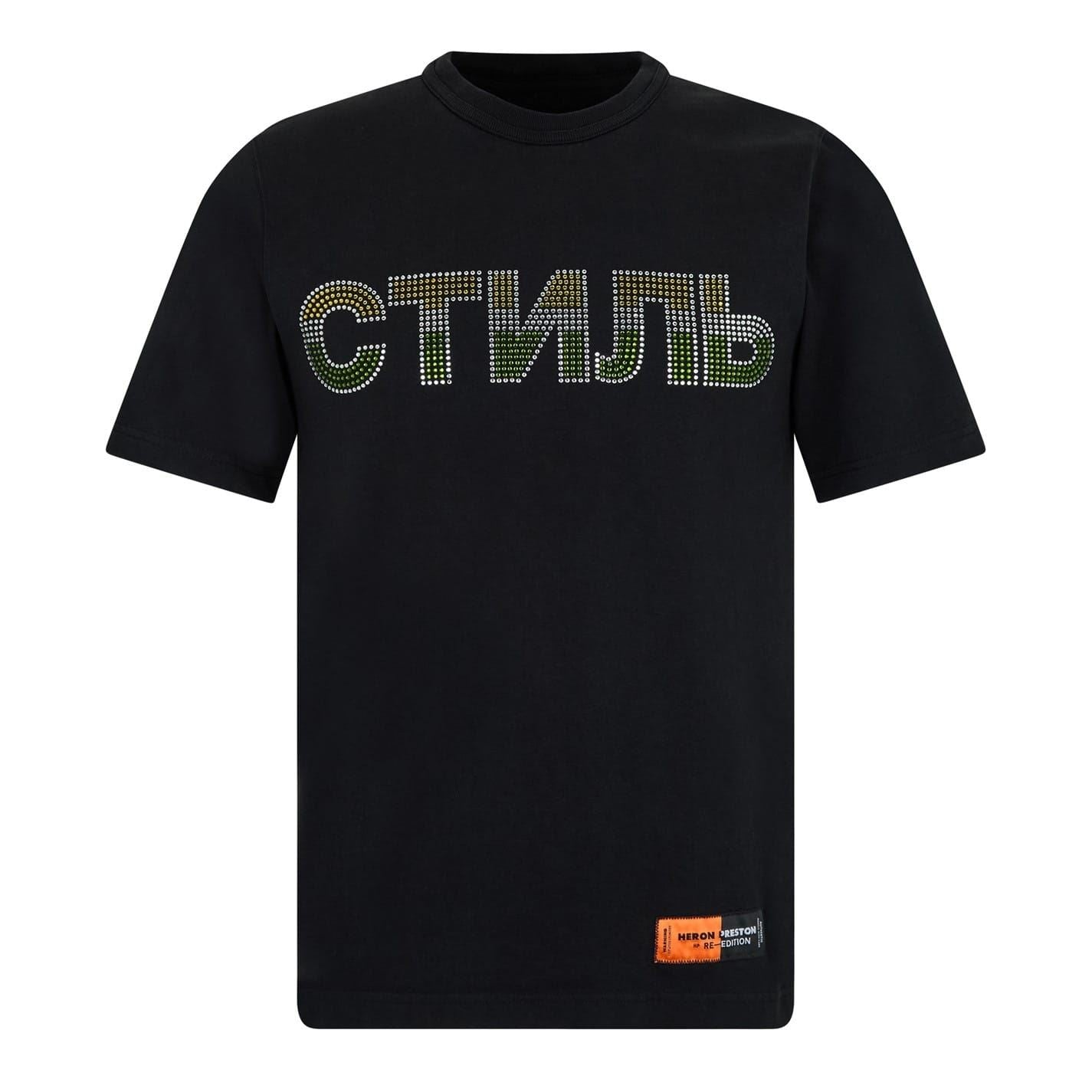 Heron Preston Regular Fit Crew Neck T-Shirt