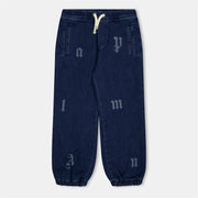 Palm Angels Lettering Graphic Print Joggers