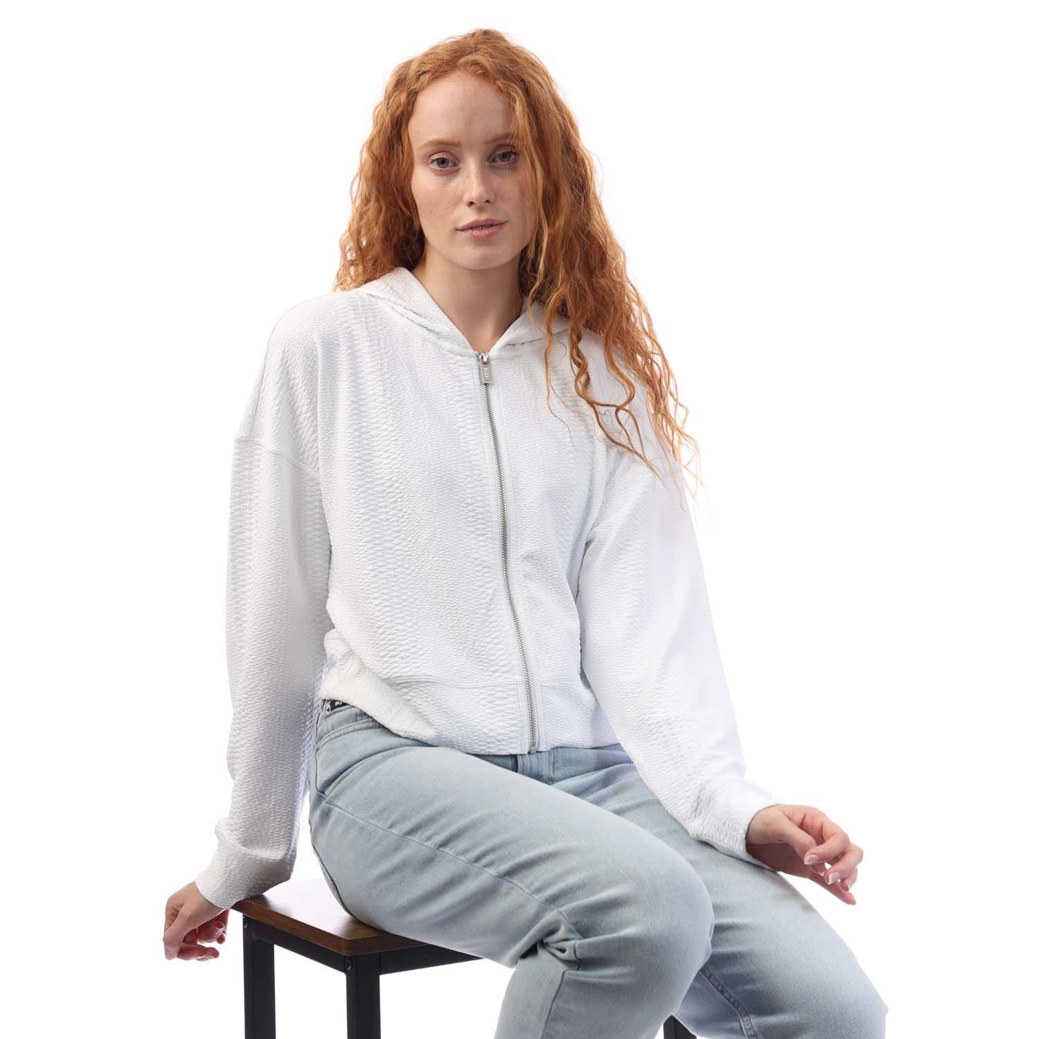 DKNY Snake JACQUARD Full Zip Hoodie