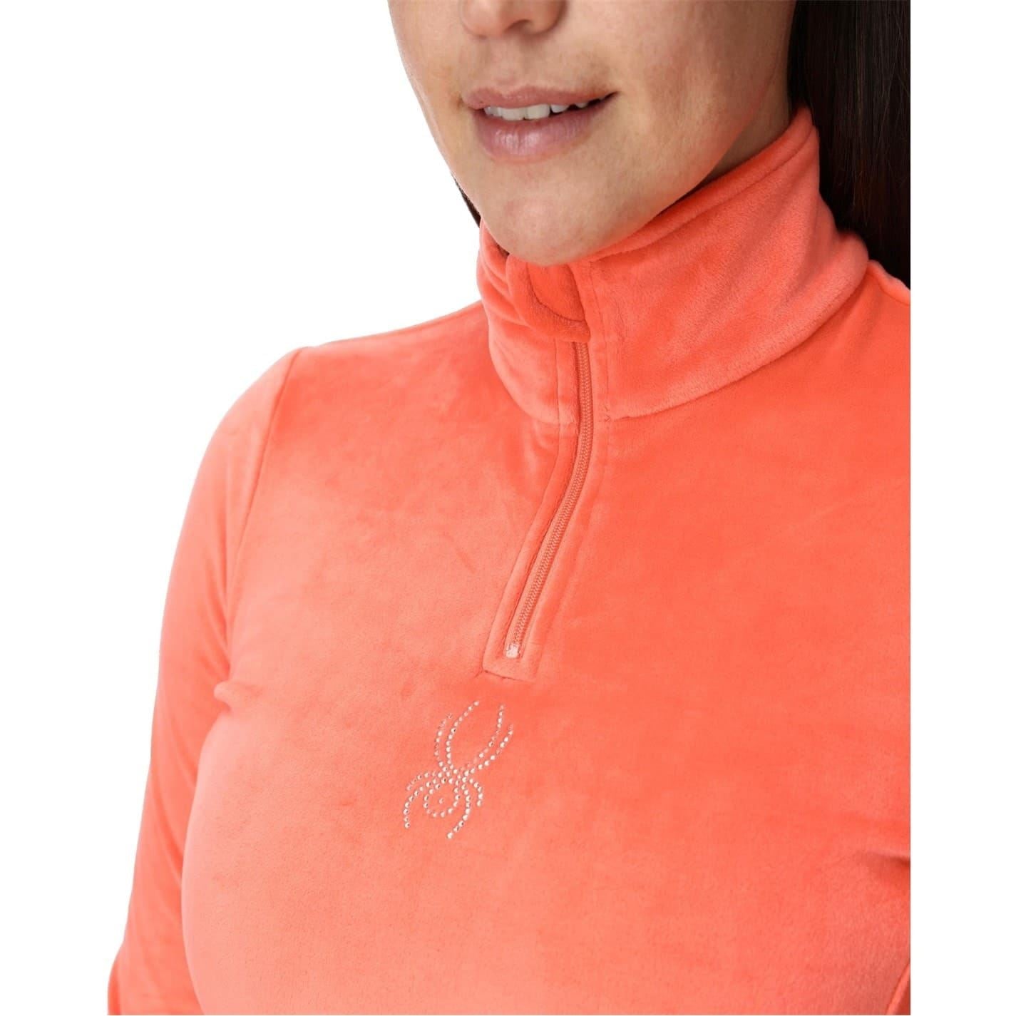 Spyder Shimmer Funnel Neck Half Zip Sweatshirt