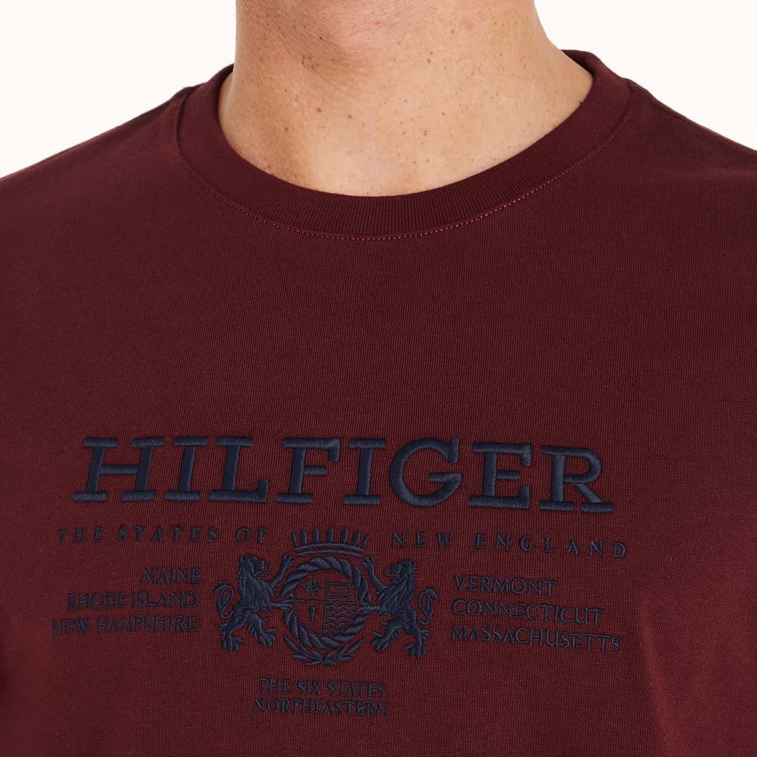 Tommy Hilfiger Crest Logo Embroidery T-Shirt