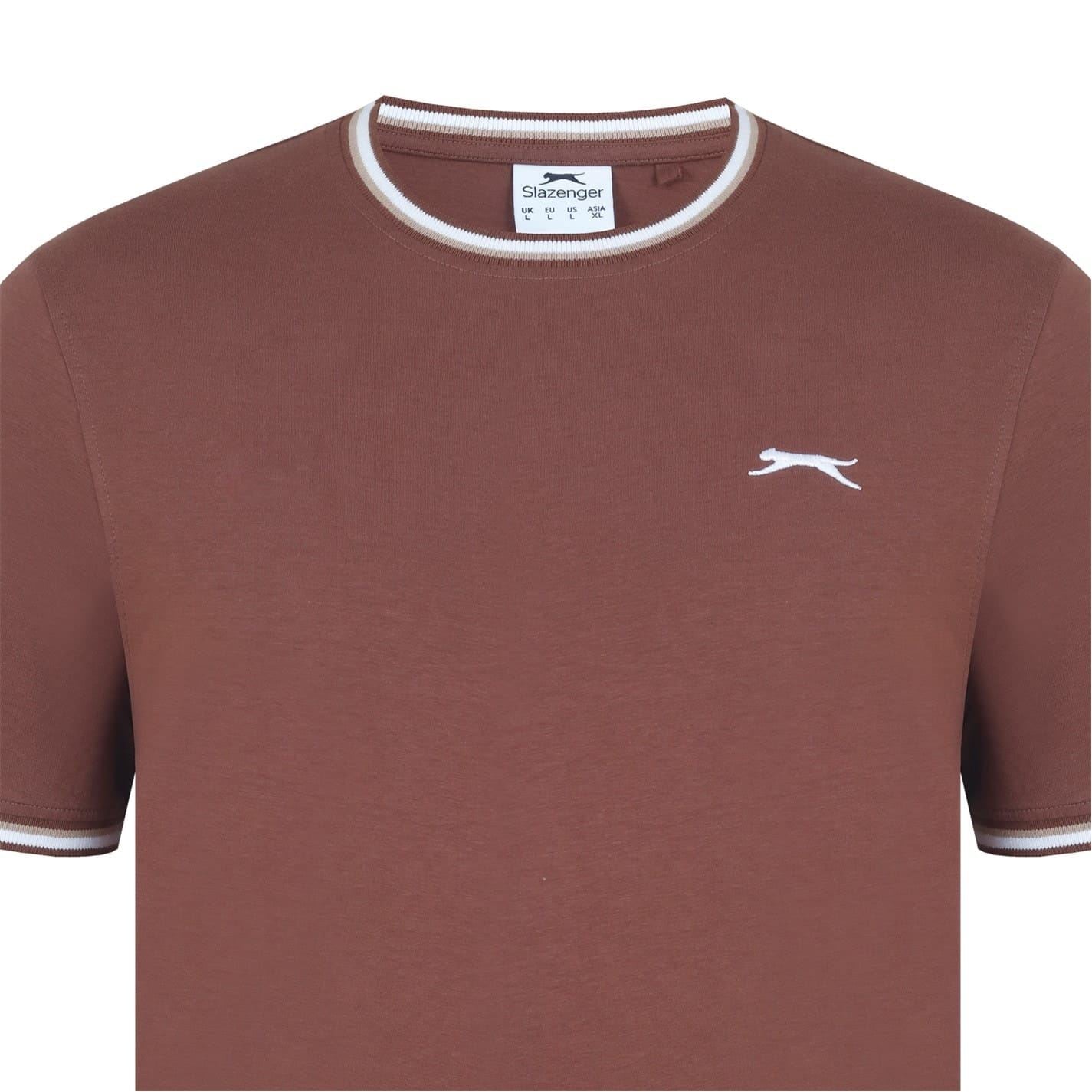 Slazenger Mens Tipped T-Shirt