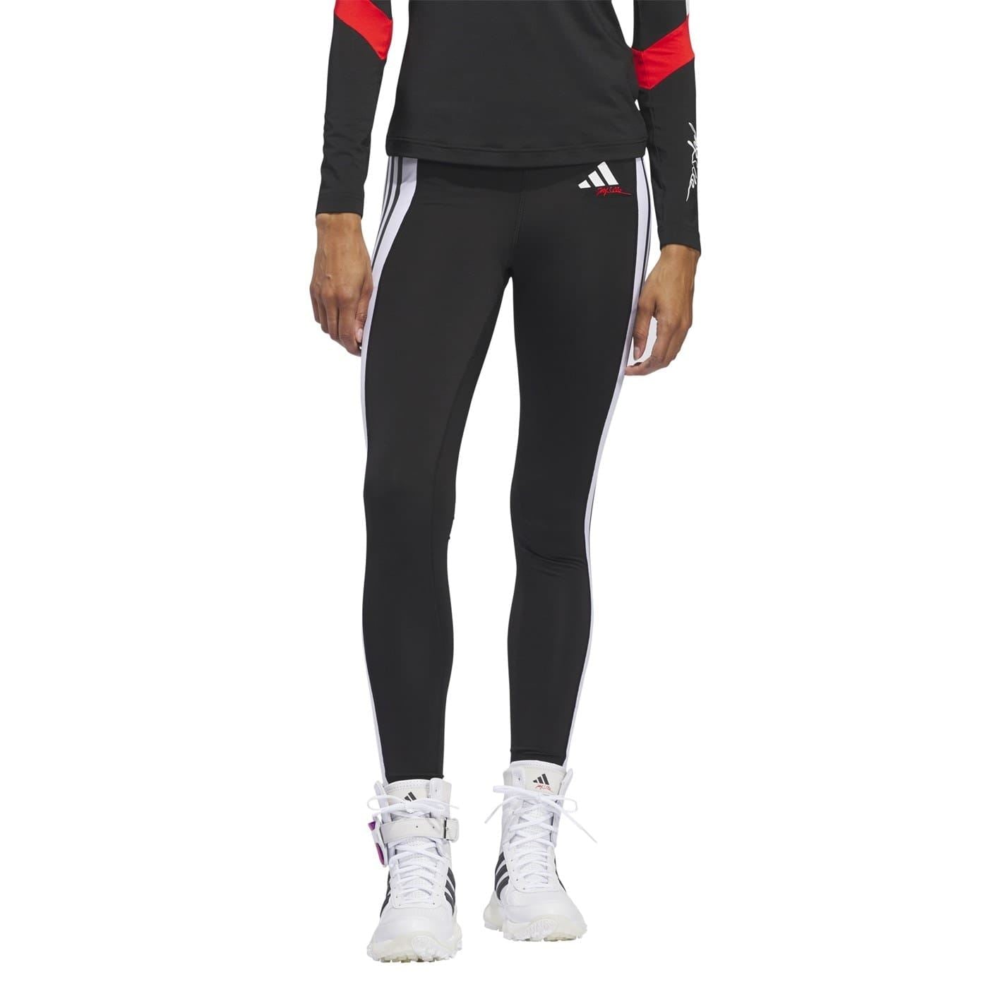 adidas Signature Print Three Stripes Leggings