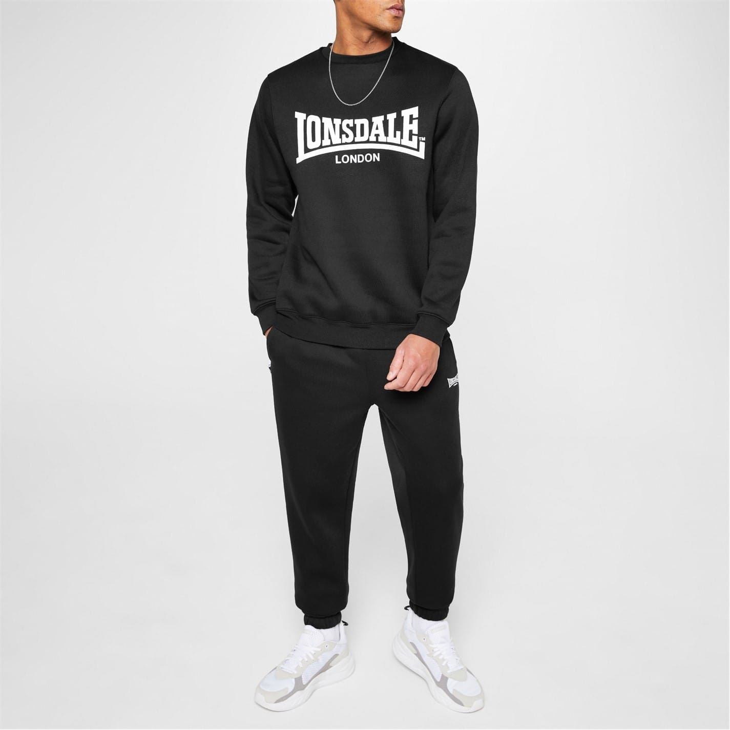 Lonsdale Mens Essential Joggers
