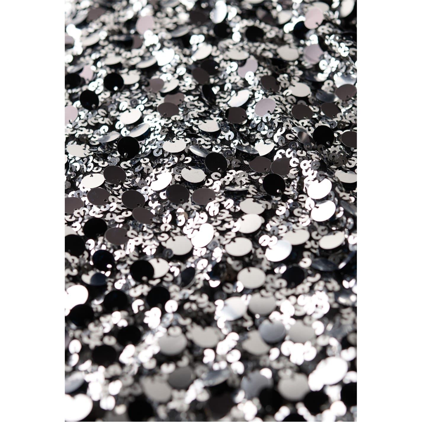 Superdry Sequin High Neck Mini T-Shirt Dress