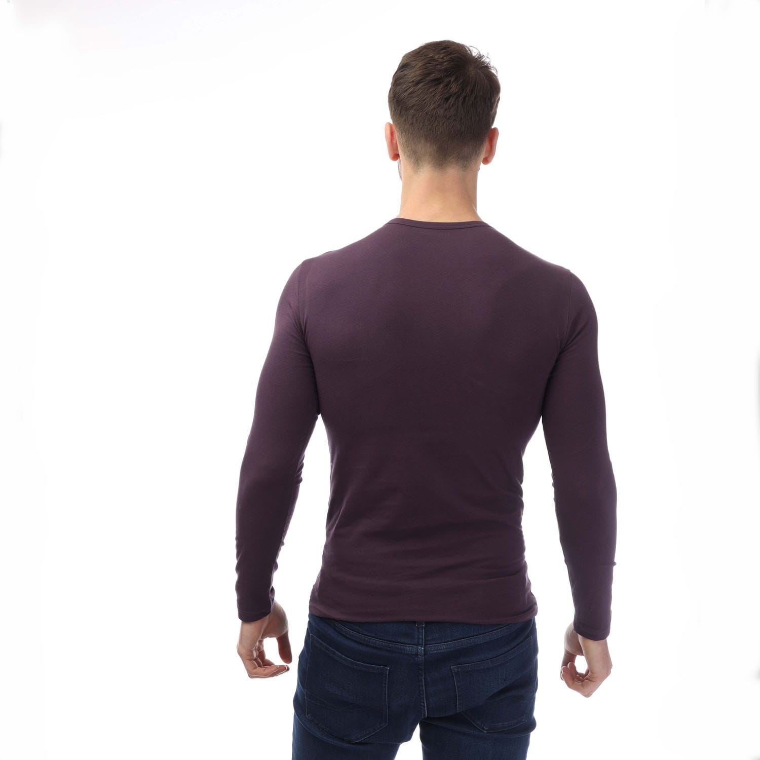 Emporio Armani Loungewear Fitted Mock Neck Top