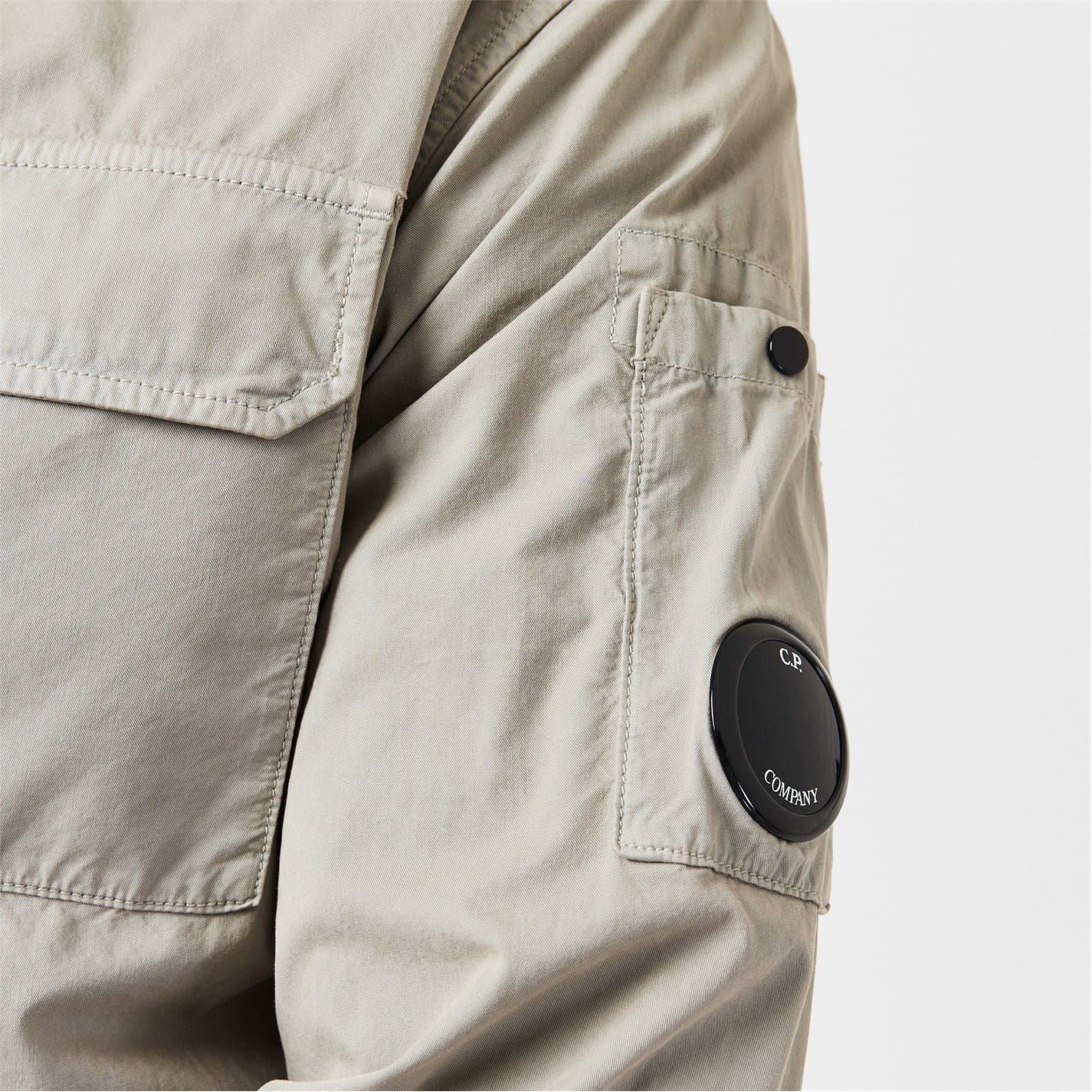 C.P. Company Mens Gabardine Lens Overshirt