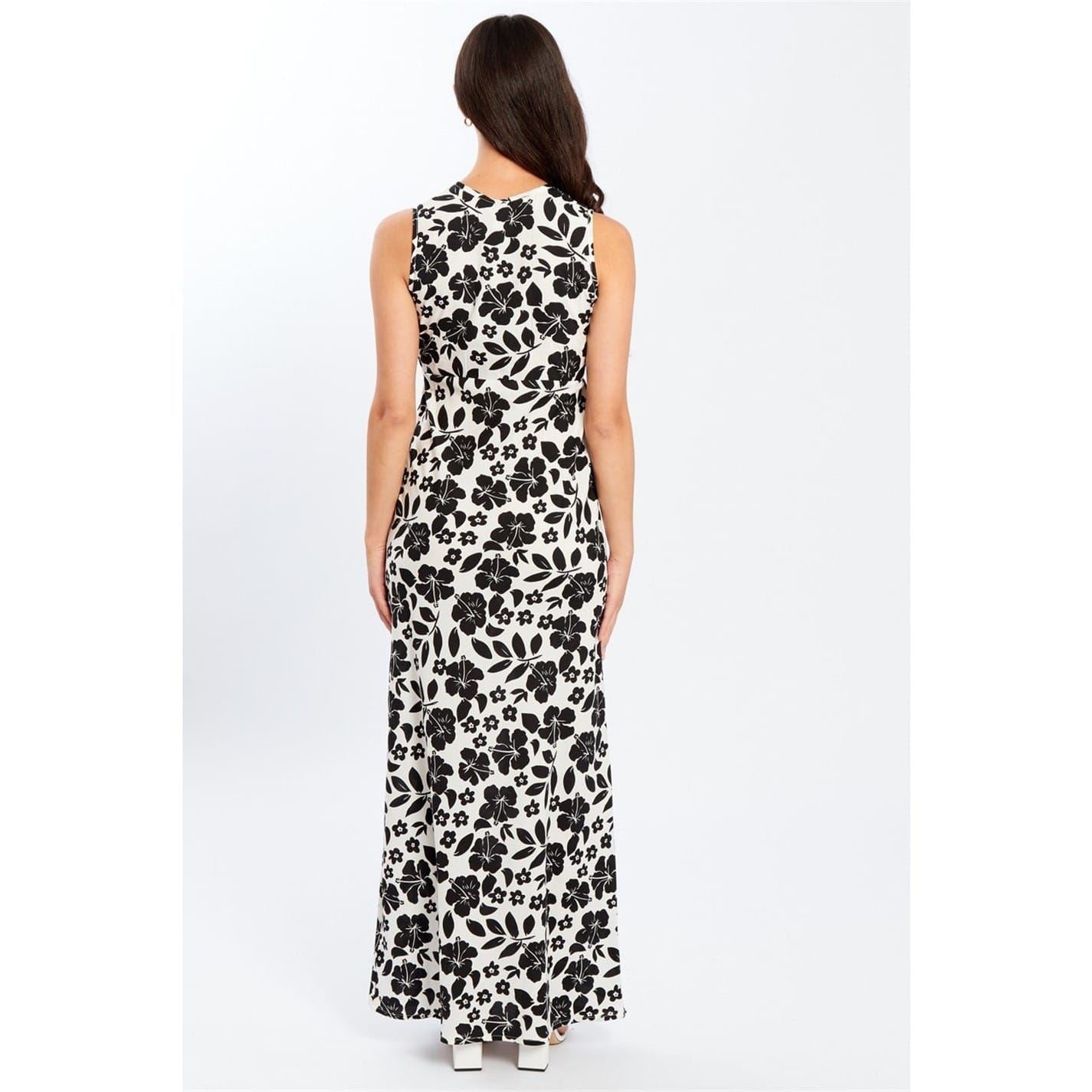 Wednesday Girls V-Neck Maxi Slip Dress