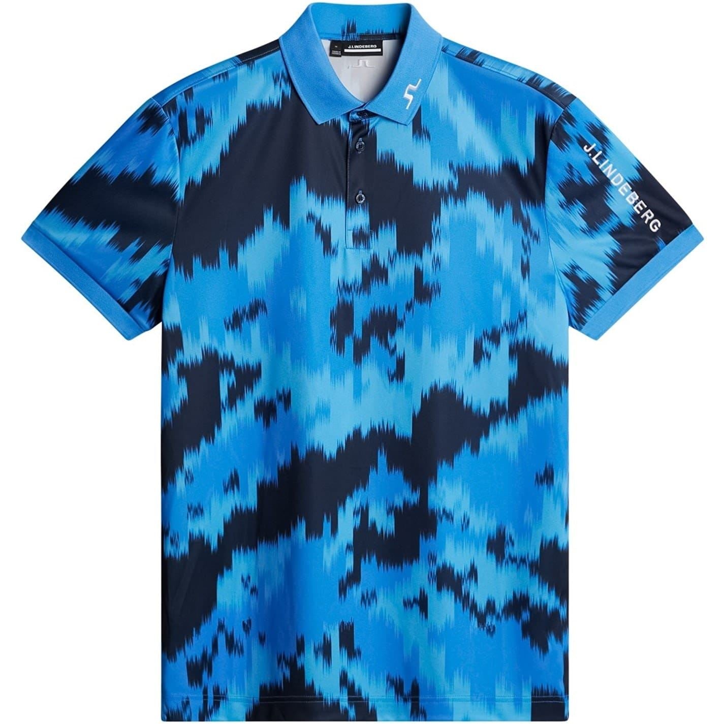J Lindeberg Golf Tech Print Polo