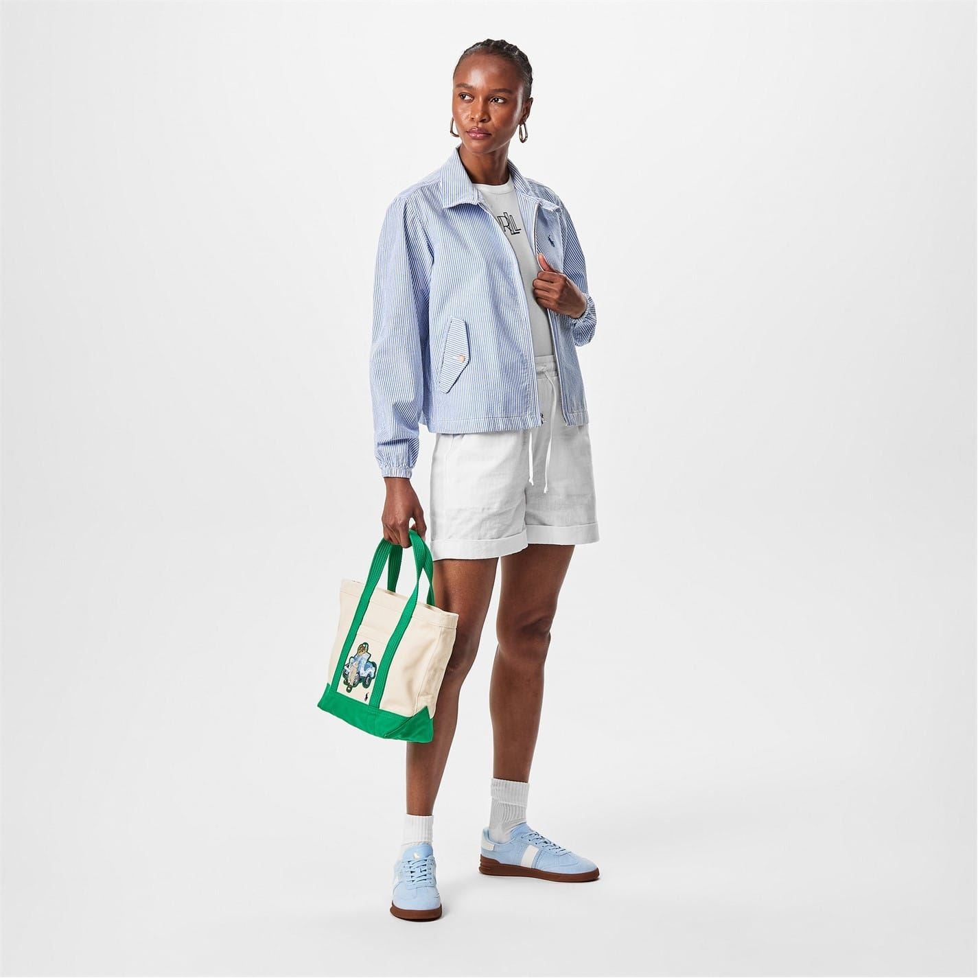 Polo Ralph Lauren Seersucker Windbreaker Jacket