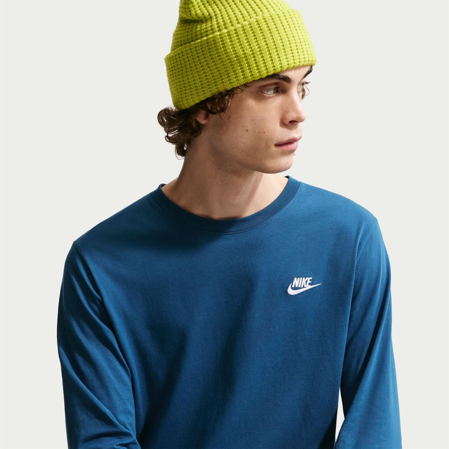 Nike Mens Club Long Sleeve T-Shirt