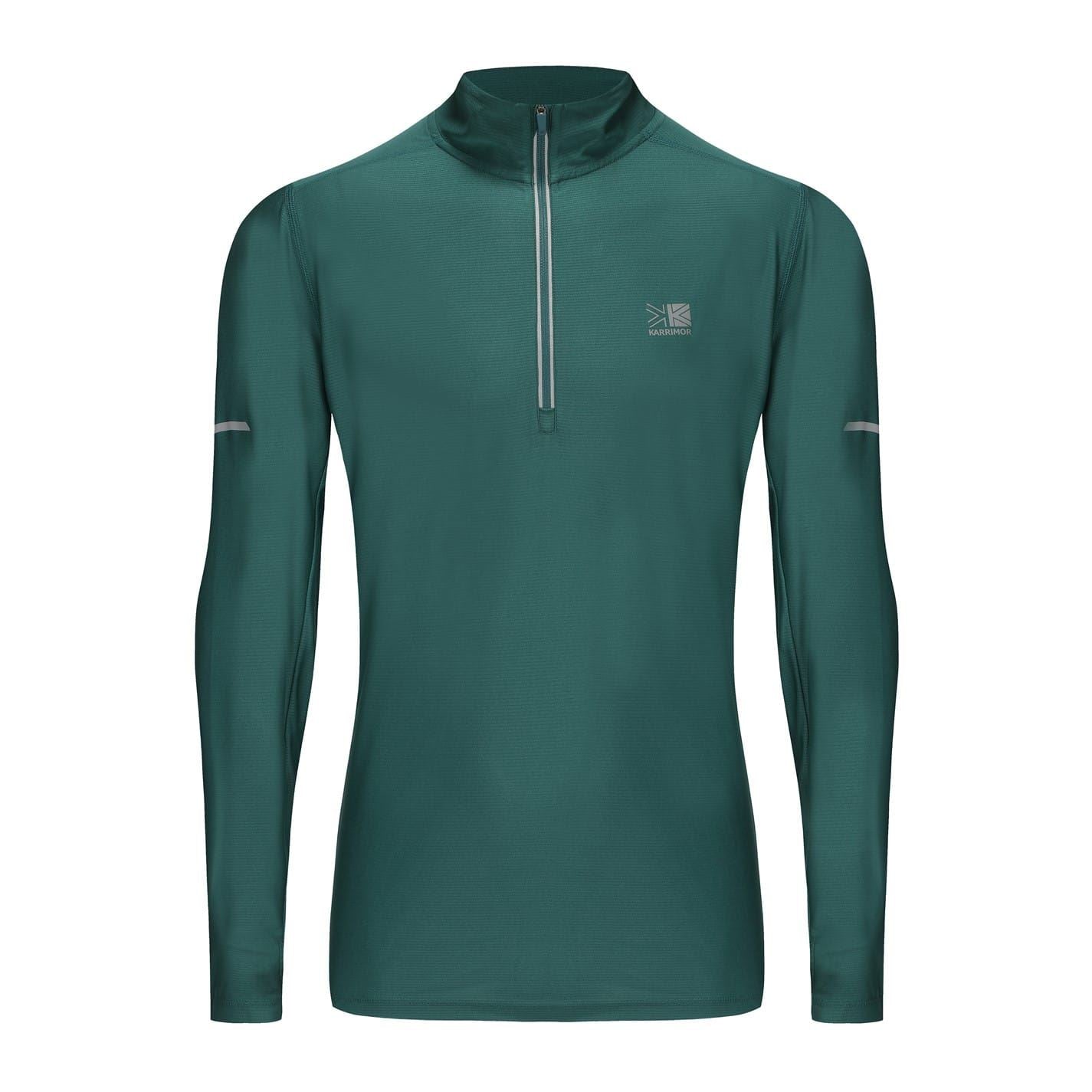 Karrimor Mens Long Sleeve Quarter Zip Top