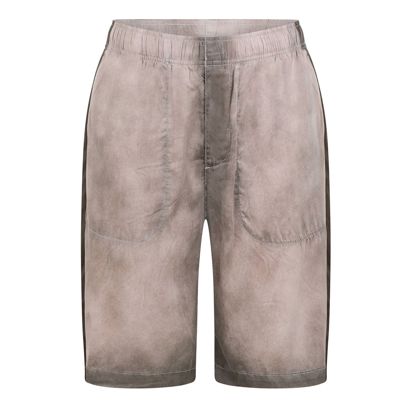 Diesel Wash Patterned Sweat Shorts with Elasticated Waistband