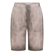 Diesel Wash Patterned Sweat Shorts with Elasticated Waistband