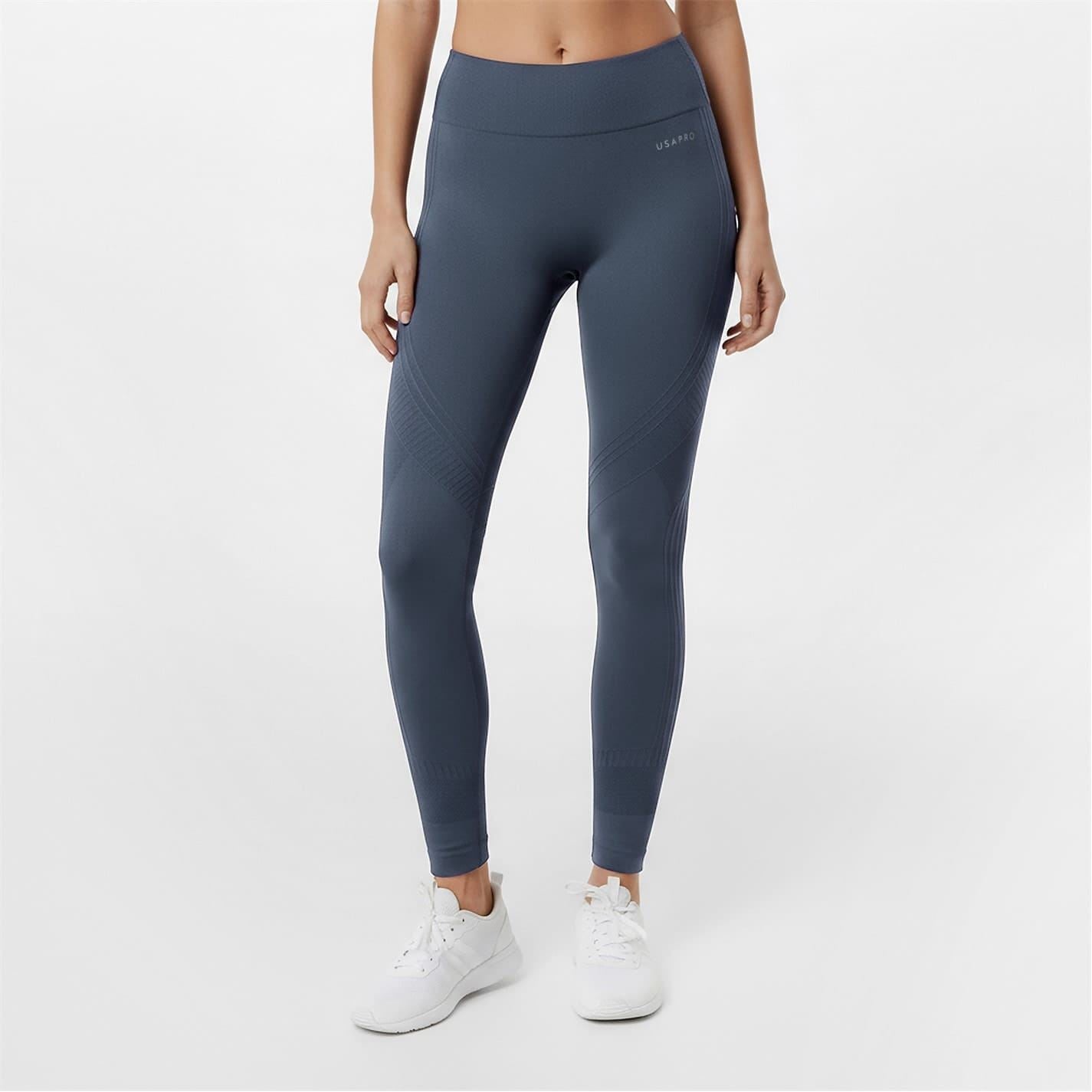 USA Pro Womens High Rise Seamless Tights