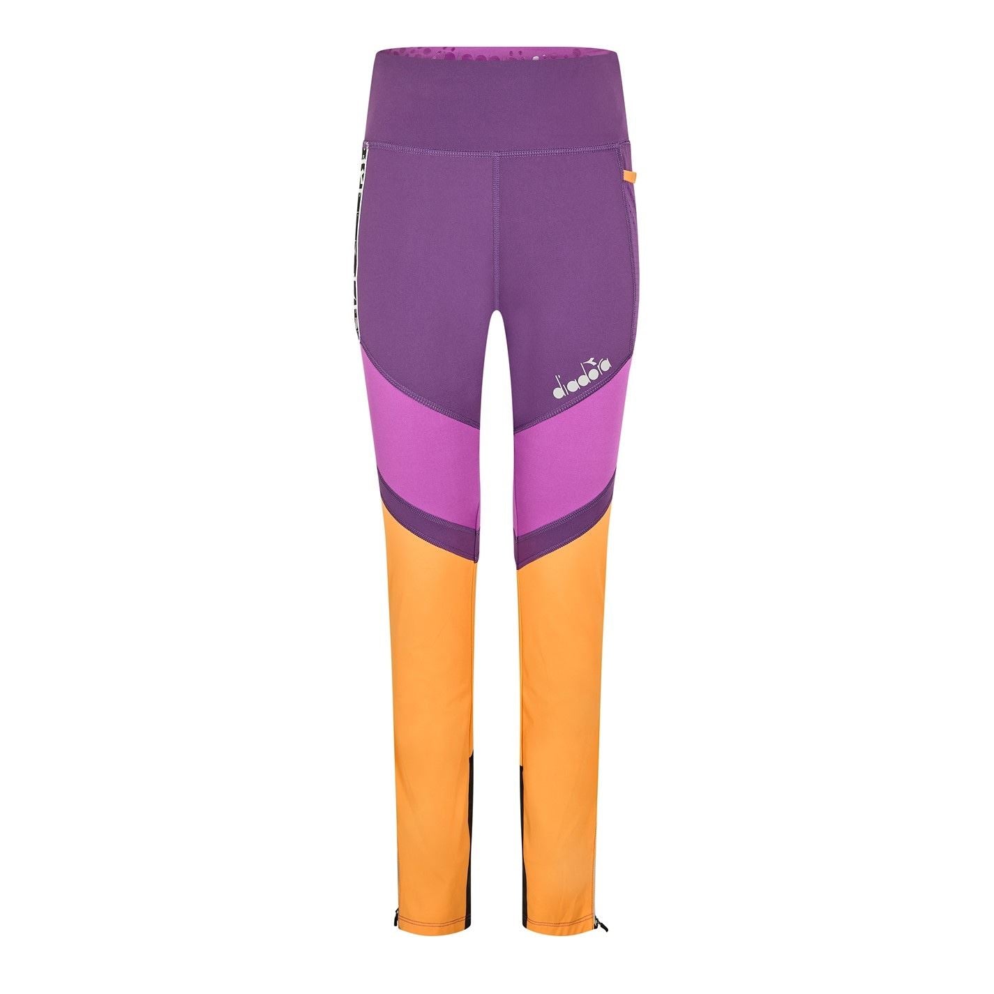 Diadora Womens L. Winter Running Tights Vla Ma