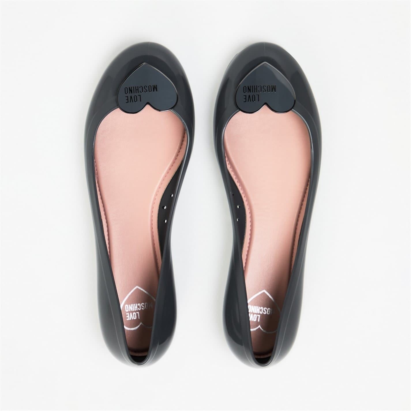 Love Moschino Jelly Ballet Pumps