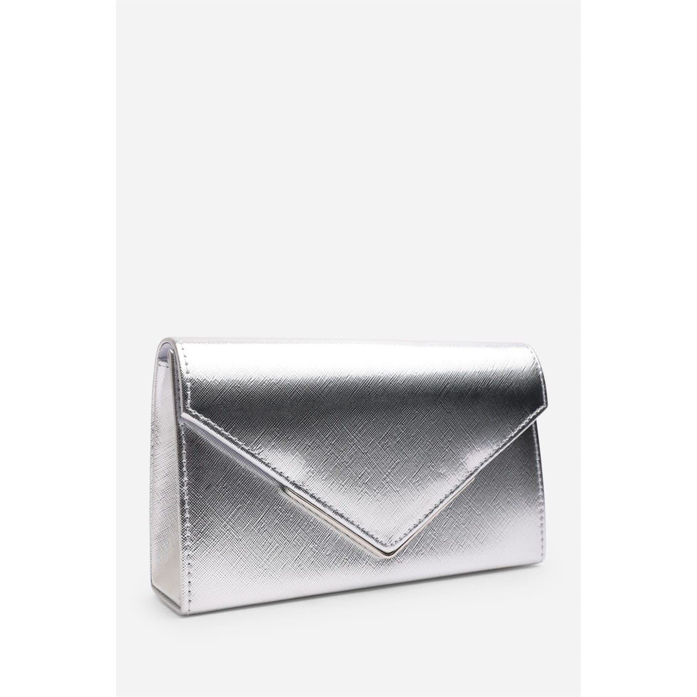 Wheres That From Clutch Bag With Flap Closure