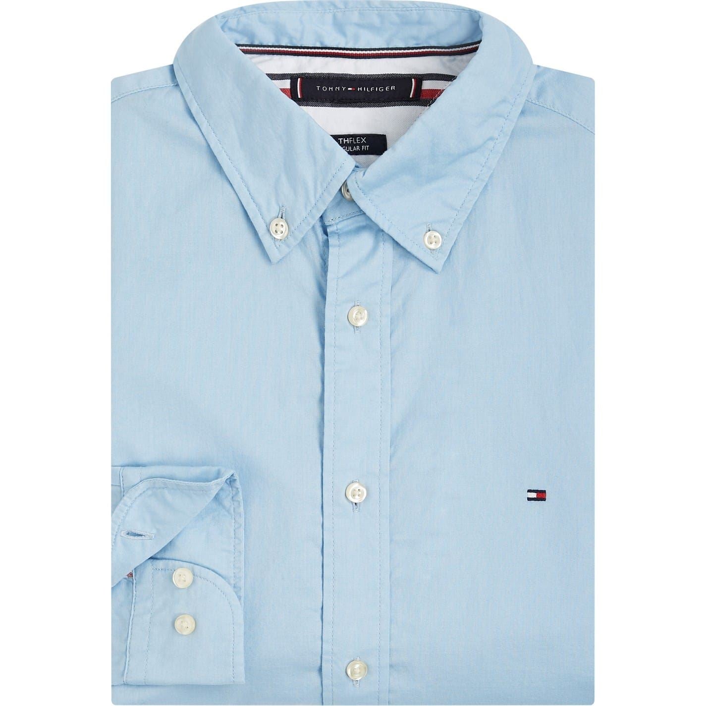 Tommy Hilfiger Flex Long Sleeve Poplin Shirt