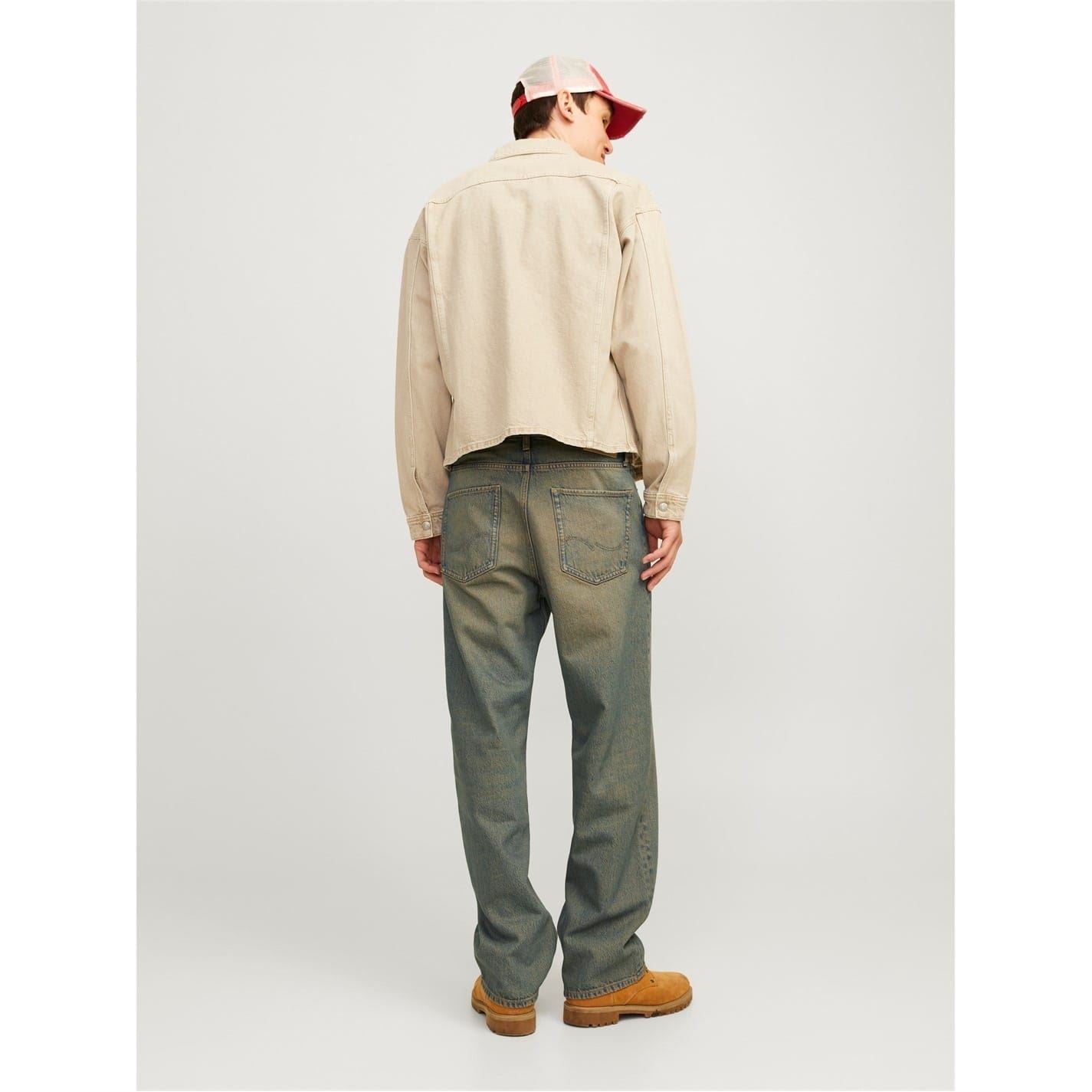 Jack and Jones Alex Relaxed Fit Five Pocket Jeans