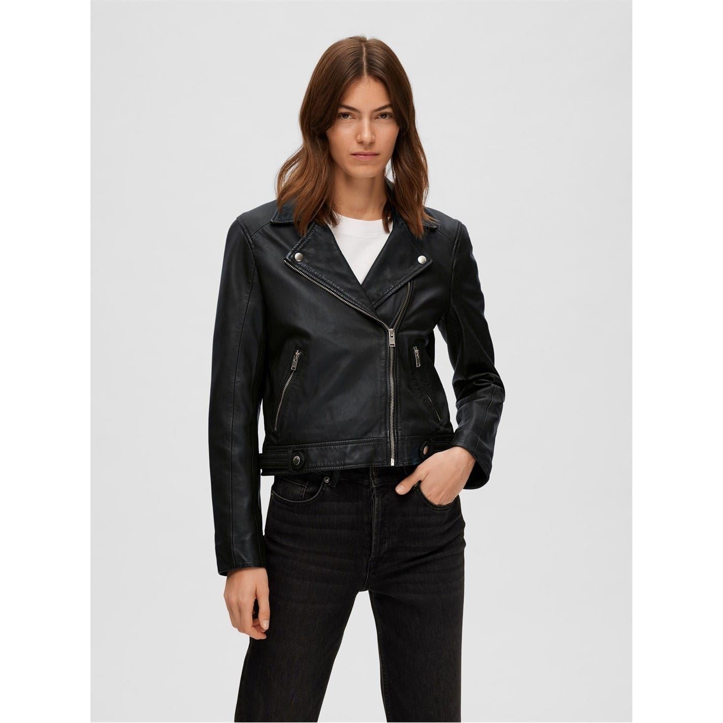 Selected Femme Leather Jacket
