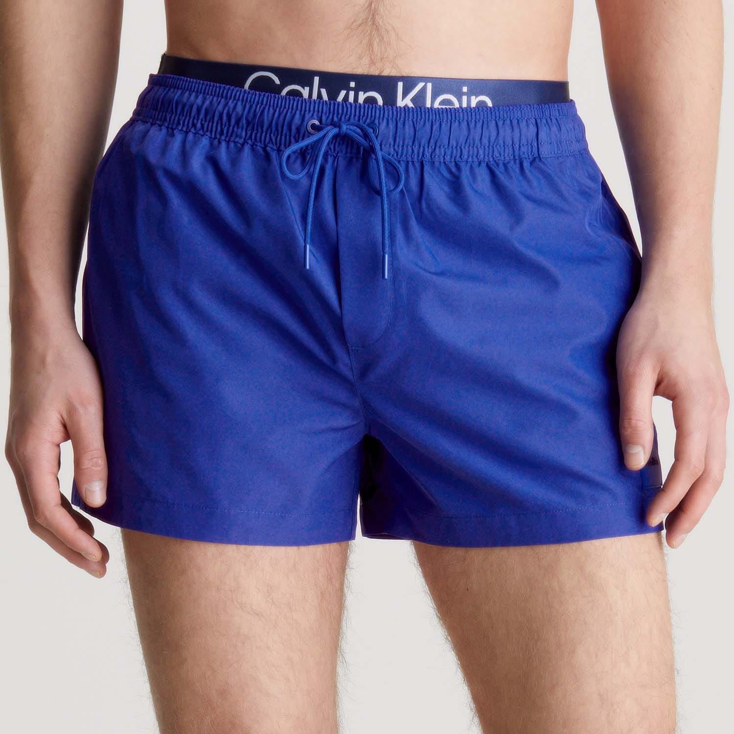 Calvin Klein Double Waistband Swim Shorts