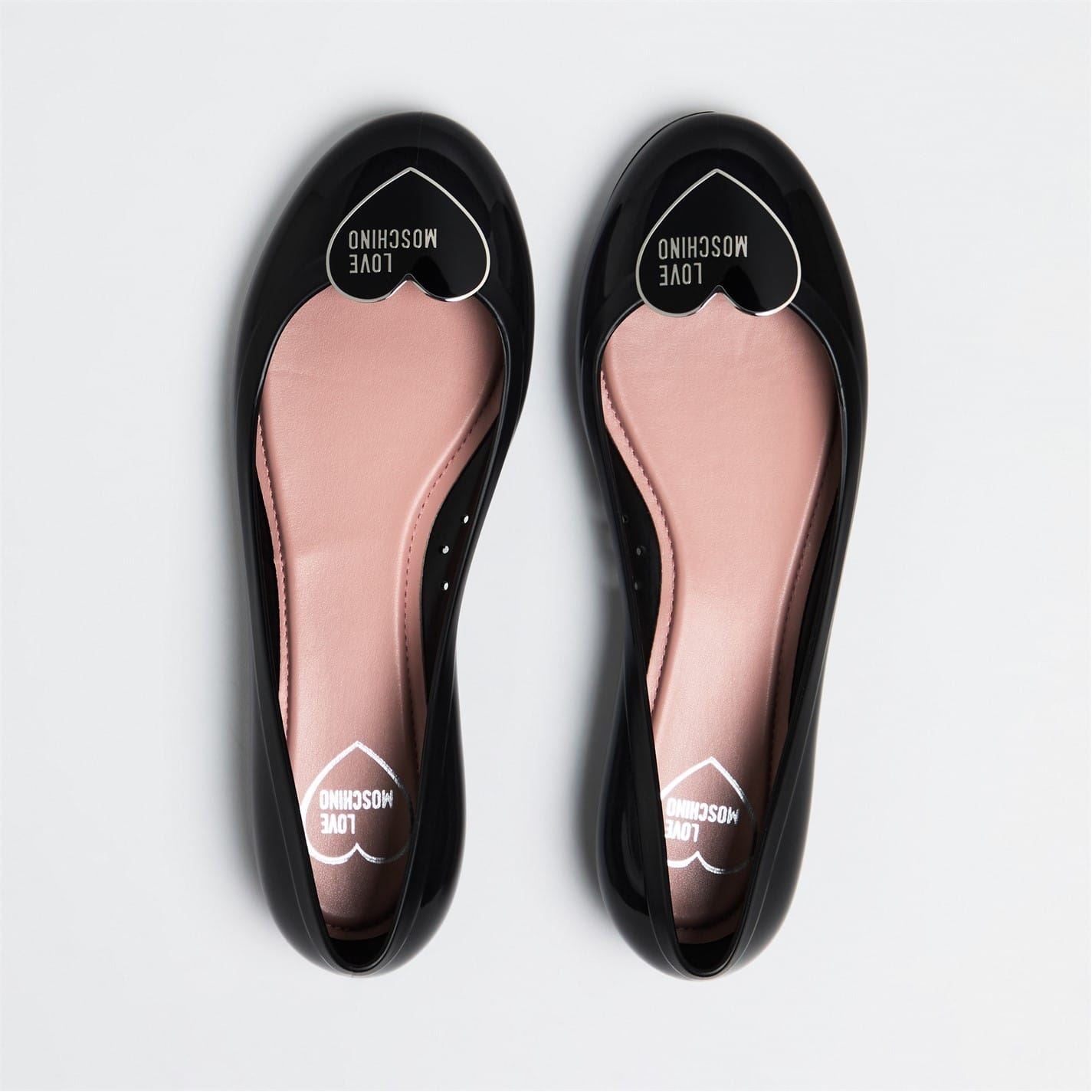 Love Moschino Jelly Ballet Pumps