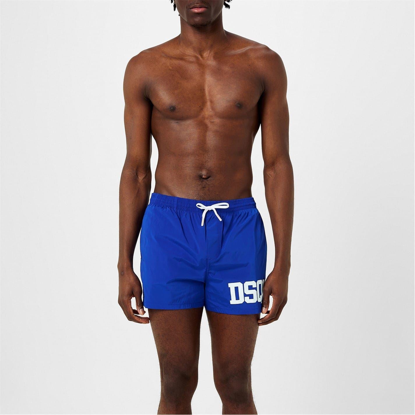 DSquared2 Varsity Lettering Logo Swim Short